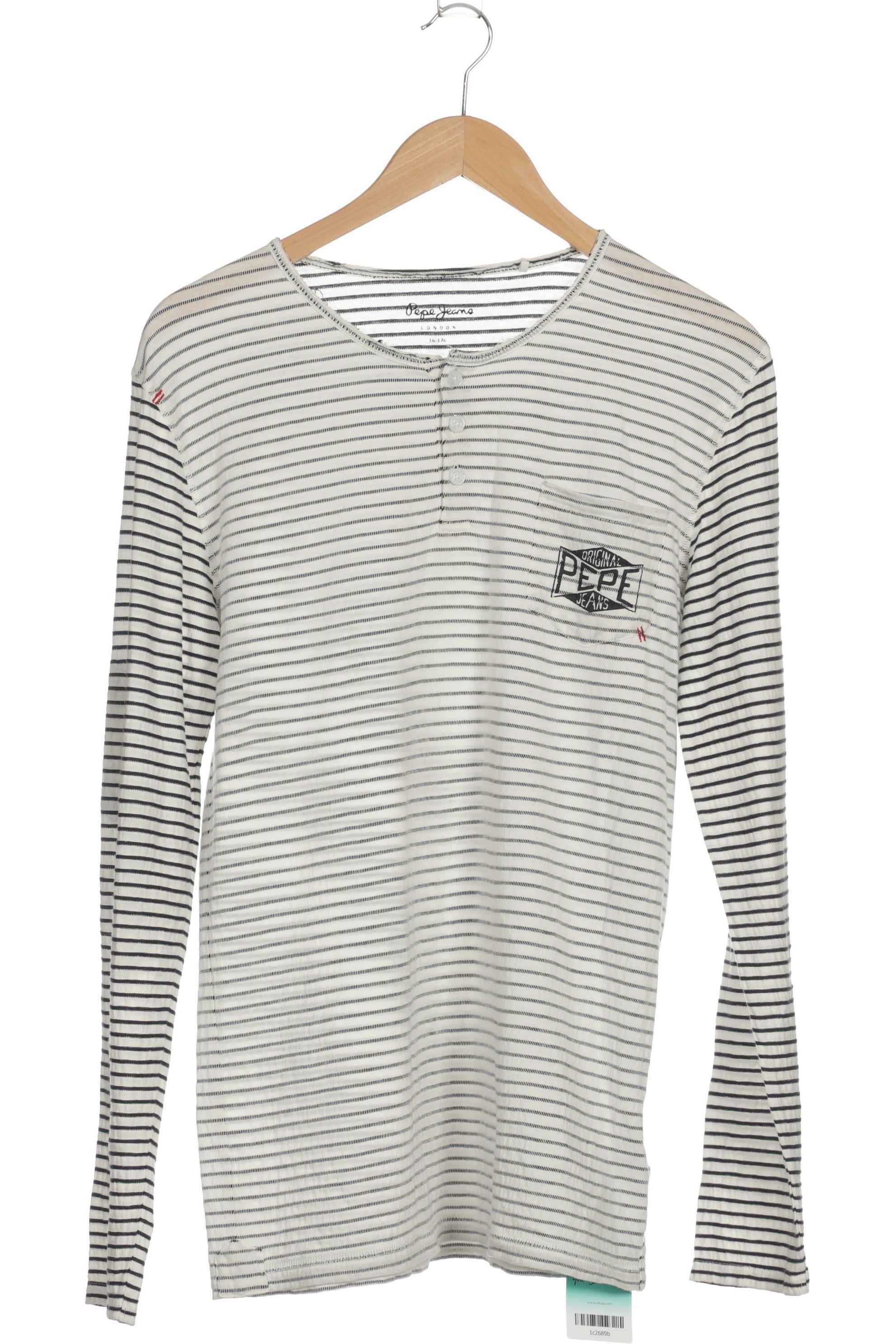 

Pepe Jeans Jungen Langarmshirt, weiß, Gr. 176