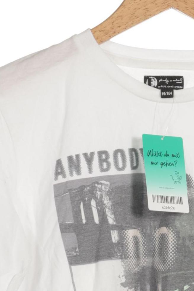 Thumbnail - Pepe Jeans Jungen Langarmshirt, weiß, Gr. 164