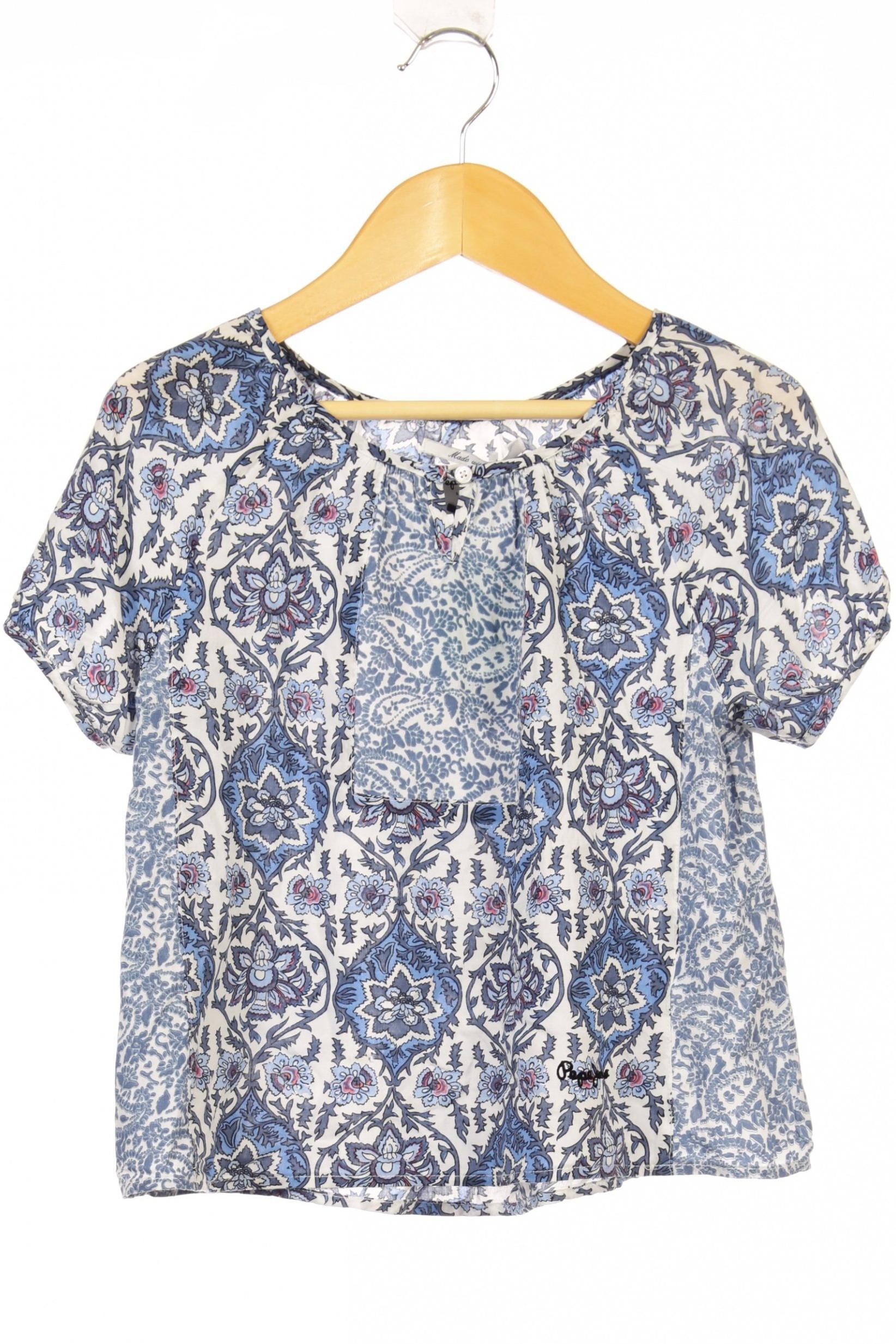 

Pepe Jeans Mädchen Bluse, blau, Gr. 128
