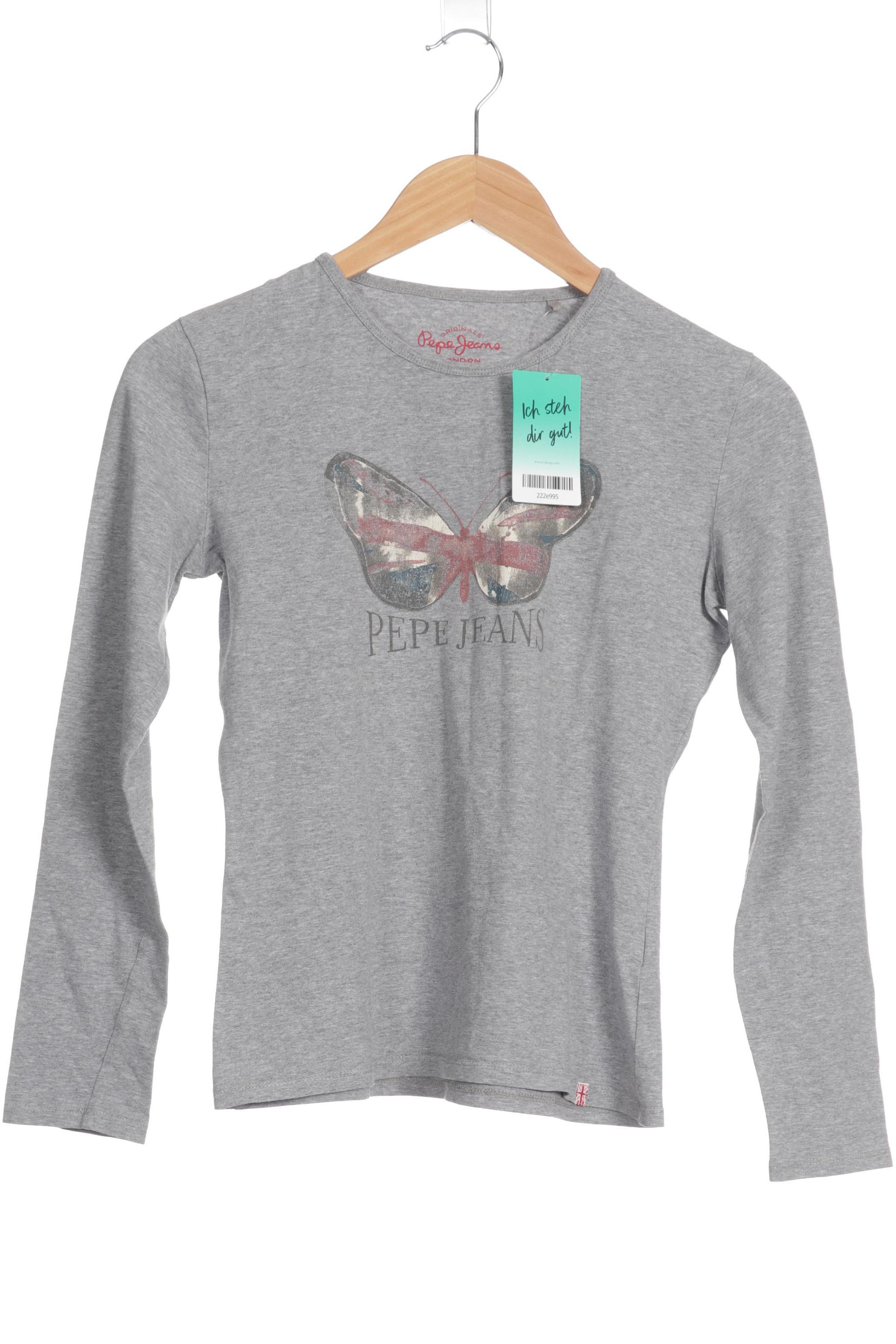 

Pepe Jeans Mädchen Langarmshirt, grau, Gr. 176