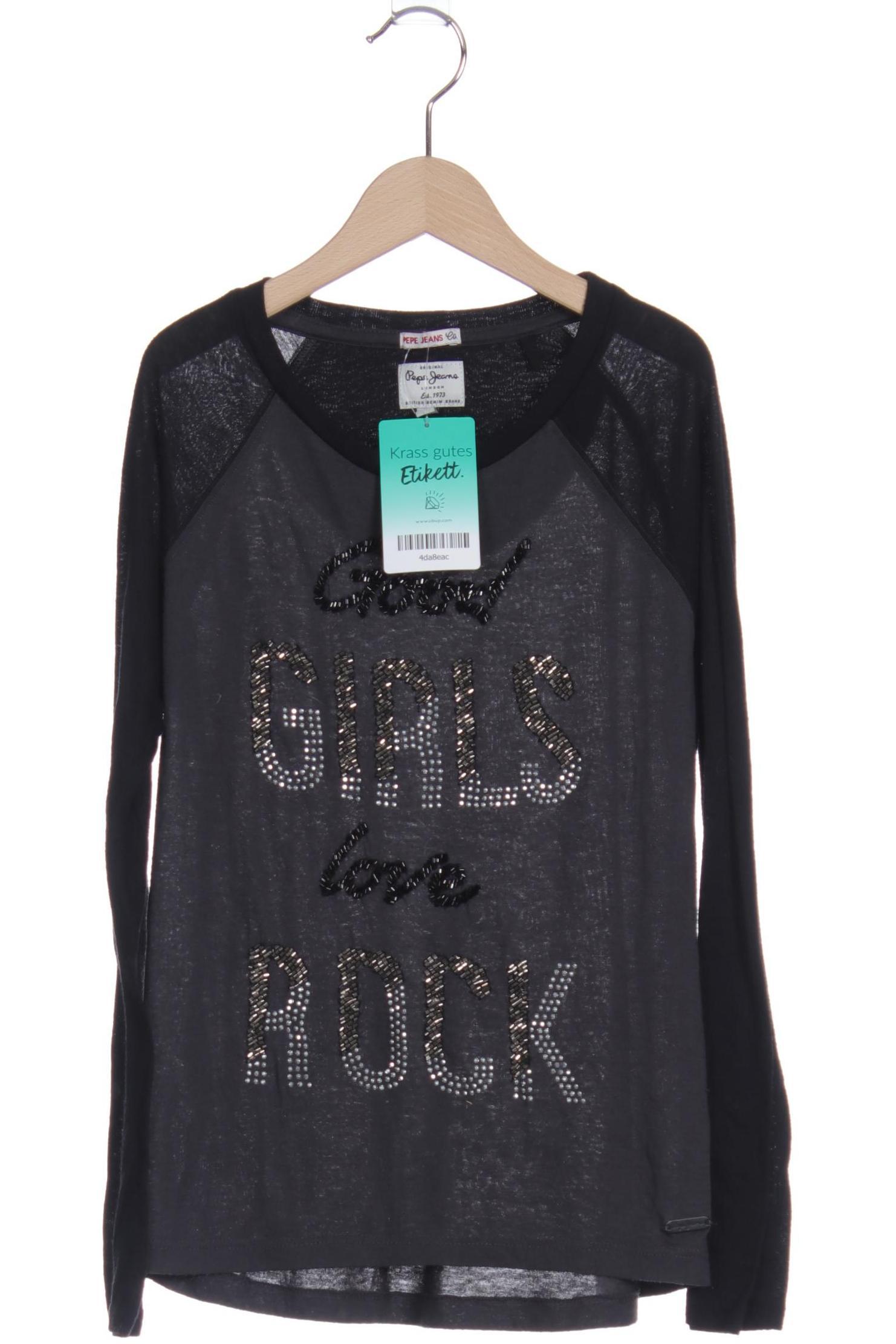 

Pepe Jeans Mädchen Langarmshirt, schwarz, Gr. 152