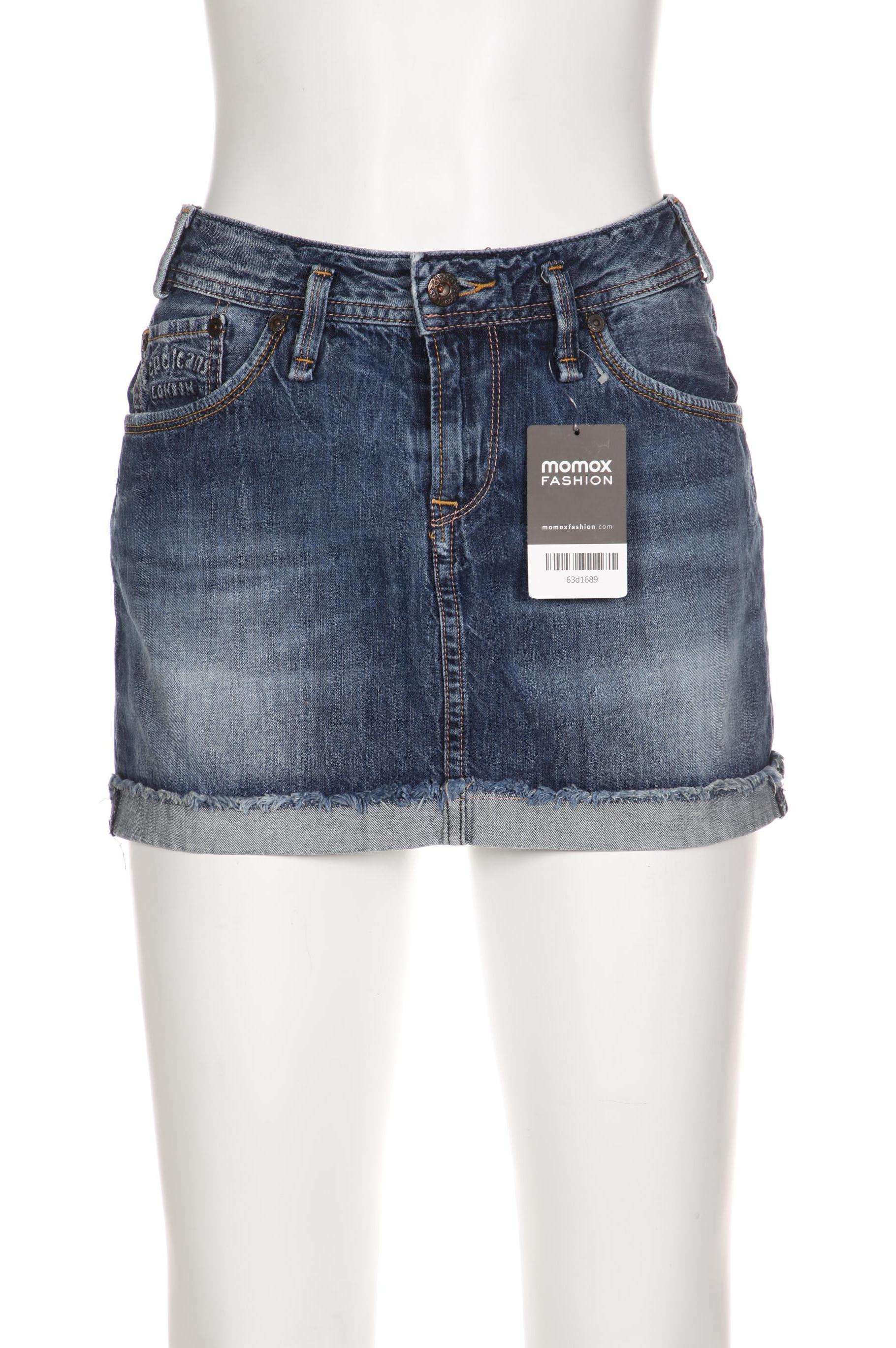 

Pepe Jeans Damen Rock, blau, Gr. 38