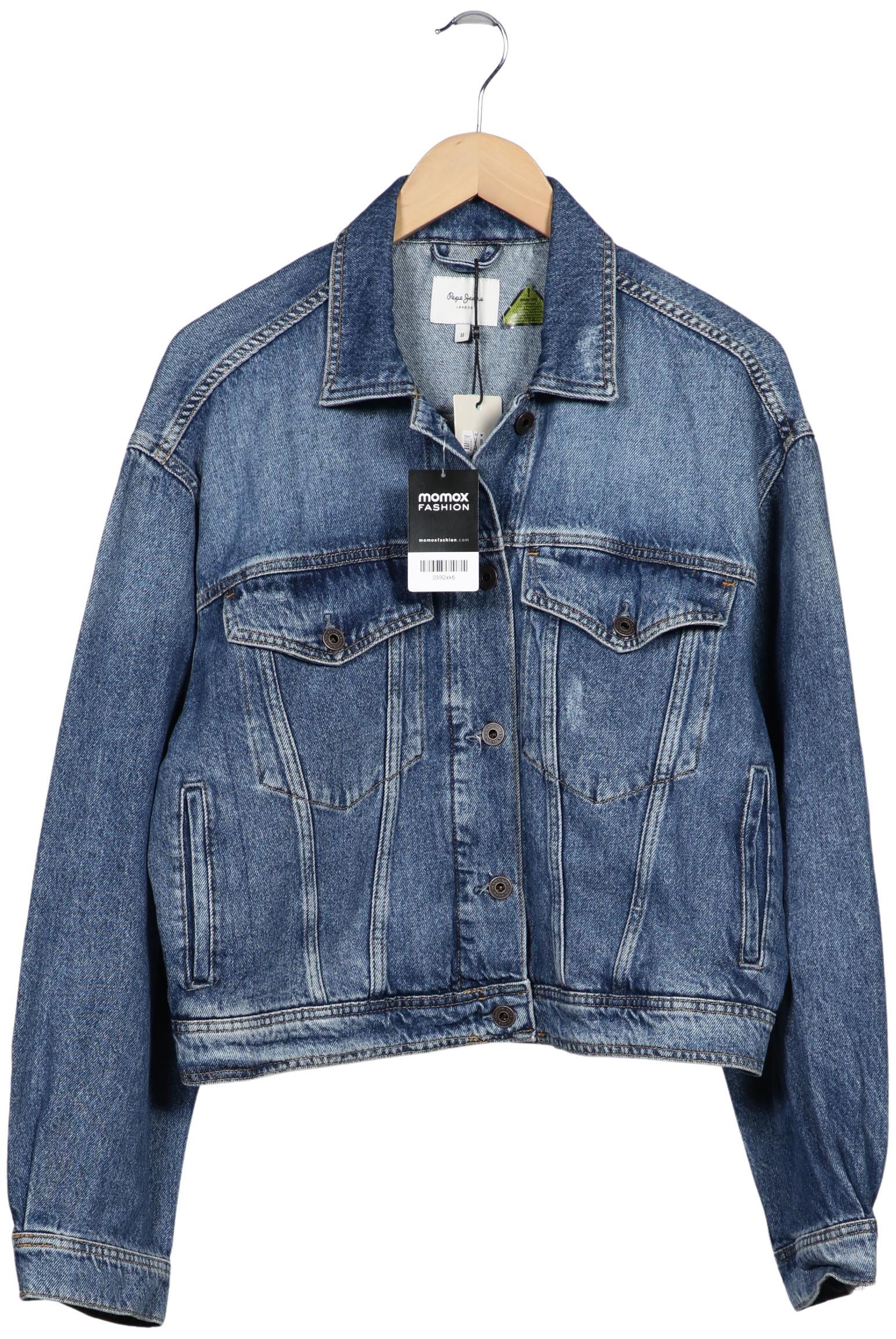 

Pepe Jeans Damen Jacke, blau, Gr. 38