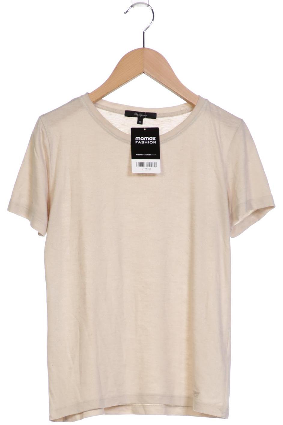 

Pepe Jeans Damen T-Shirt, beige, Gr. 34