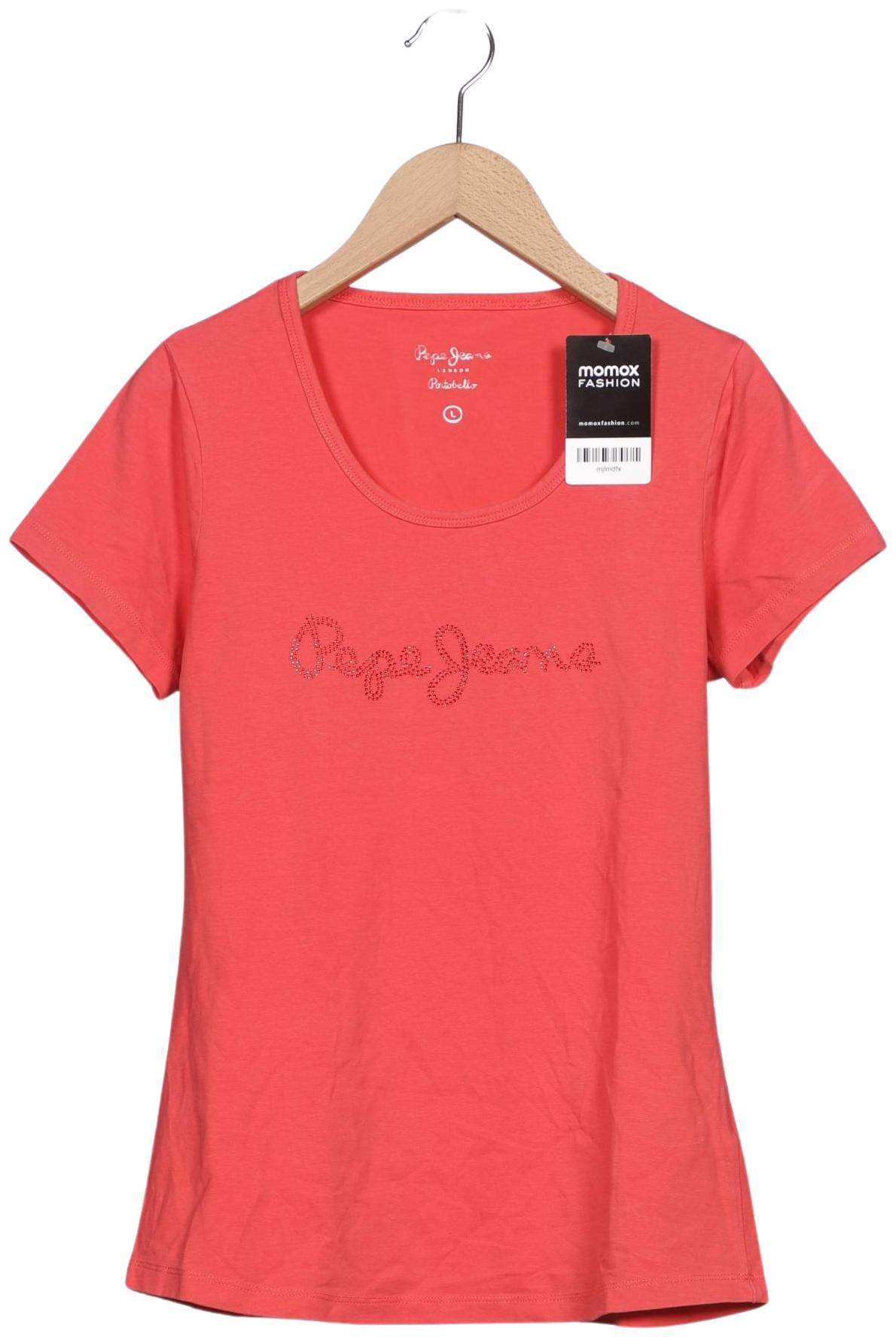 

Pepe Jeans Damen T-Shirt, rot, Gr. 42