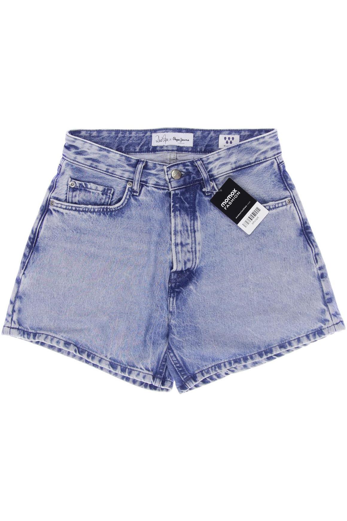 

Pepe Jeans Damen Shorts, blau, Gr. 27