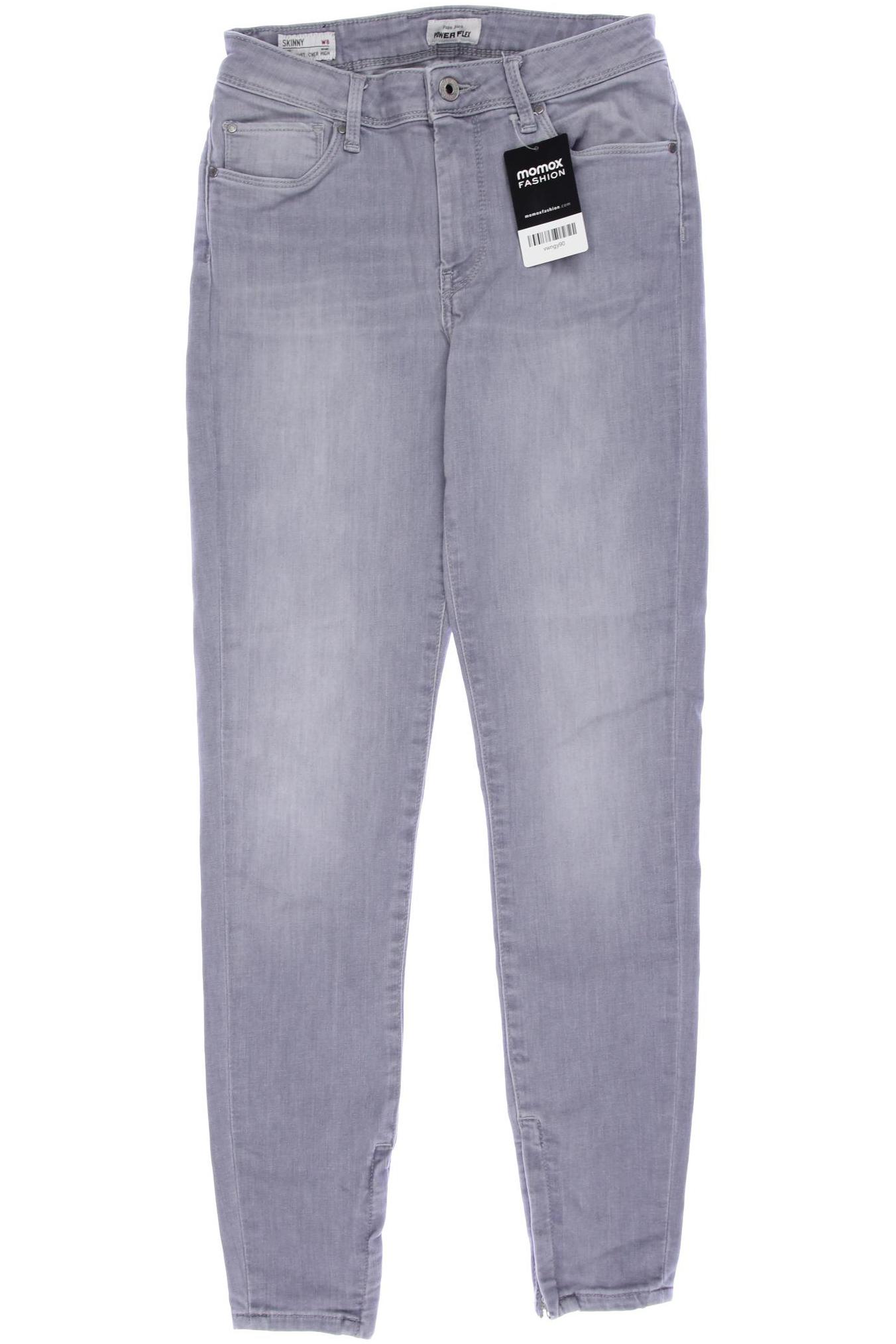 

Pepe Jeans Damen Jeans, grau, Gr. 27