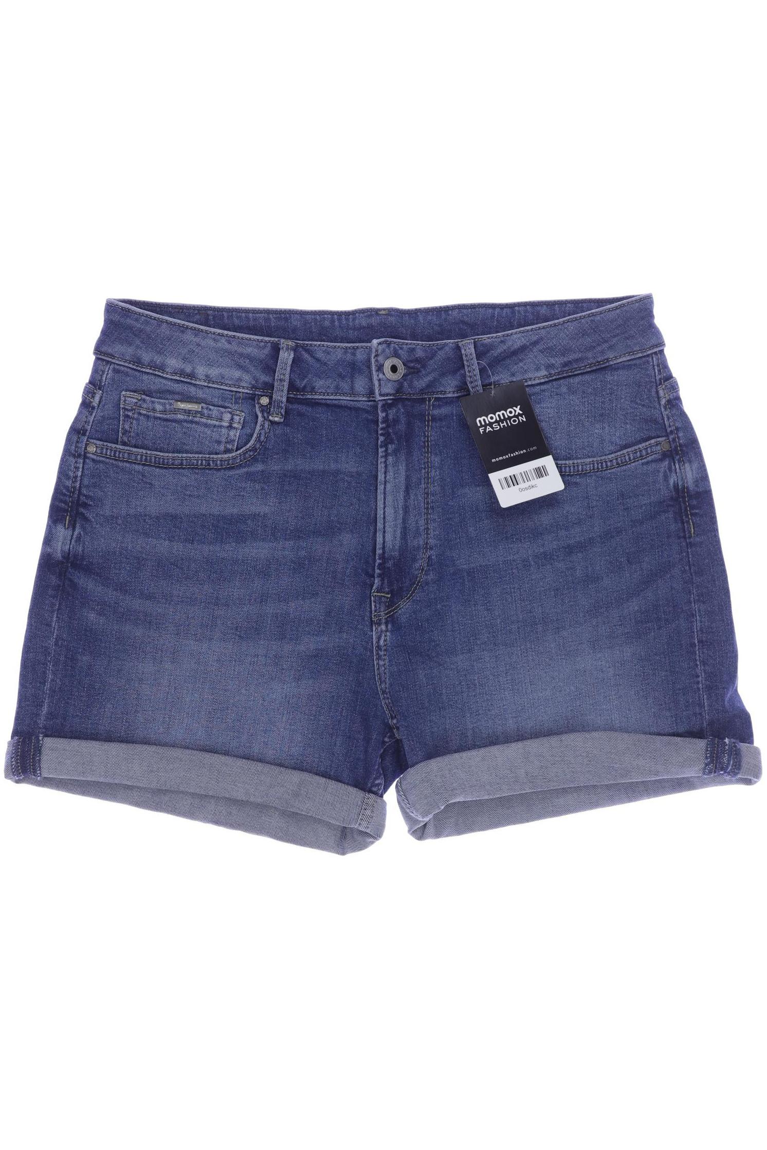 

Pepe Jeans Damen Shorts, blau, Gr. 42