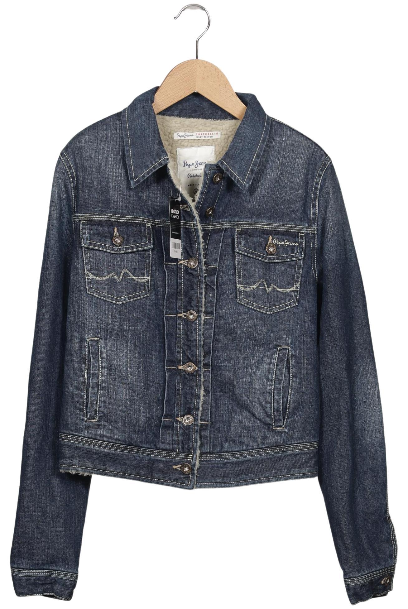 

Pepe Jeans Damen Jacke, blau, Gr. 38