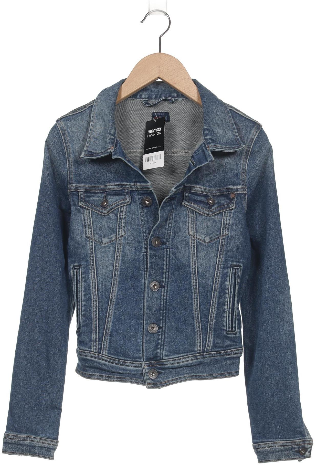 

Pepe Jeans Damen Jacke, blau, Gr. 34