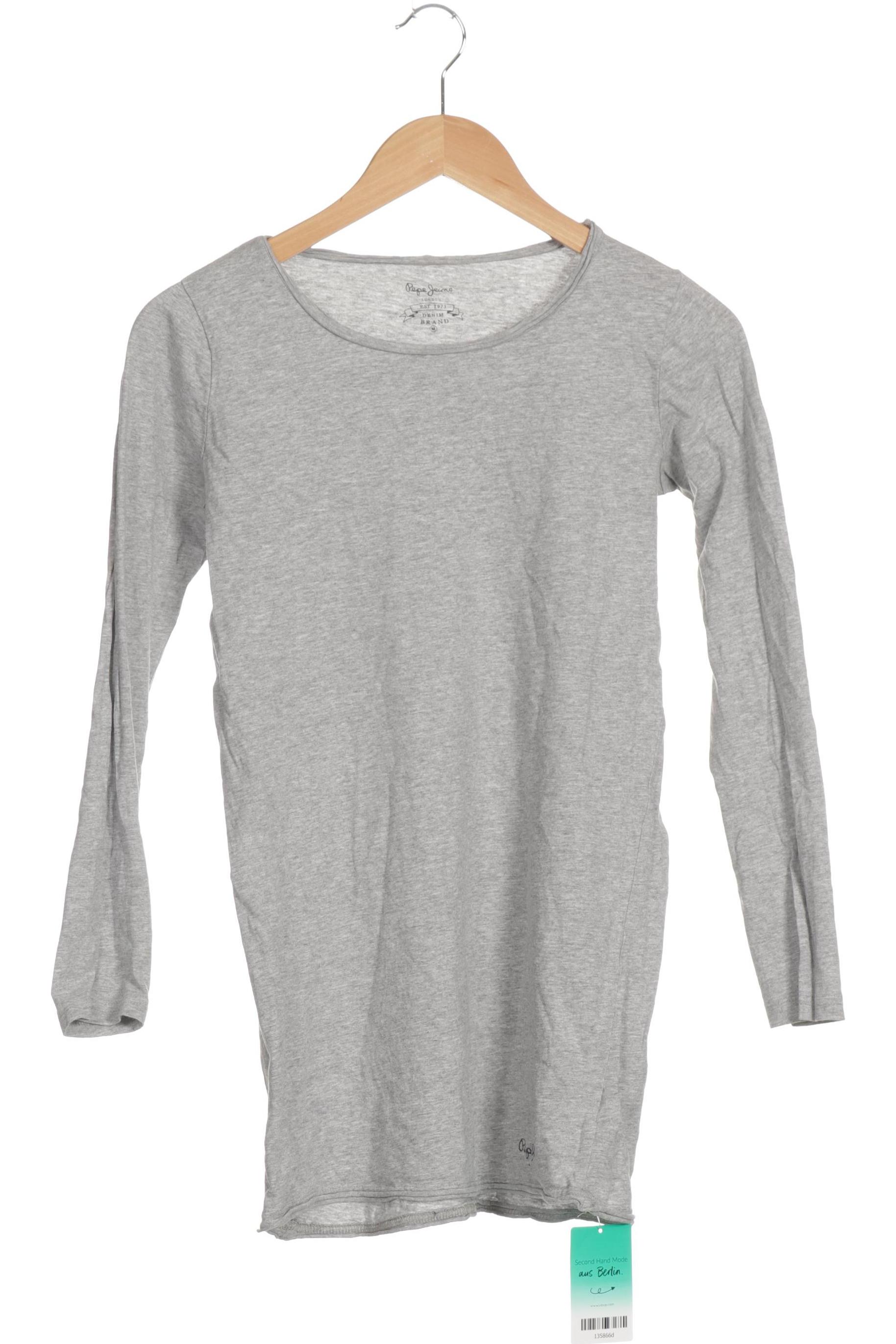 

Pepe Jeans Damen Langarmshirt, grau, Gr. 38