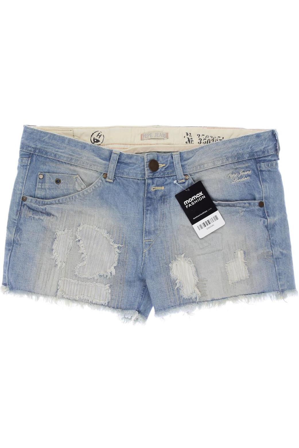 

Pepe Jeans Damen Shorts, hellblau, Gr. 29