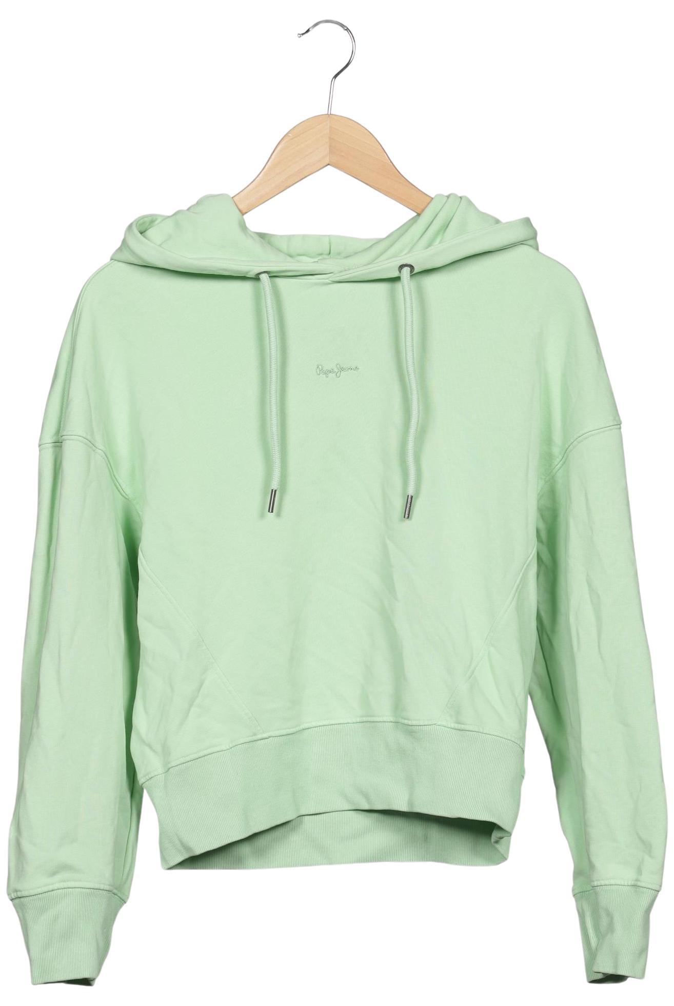 

Pepe Jeans Damen Kapuzenpullover, hellgrün, Gr. 34