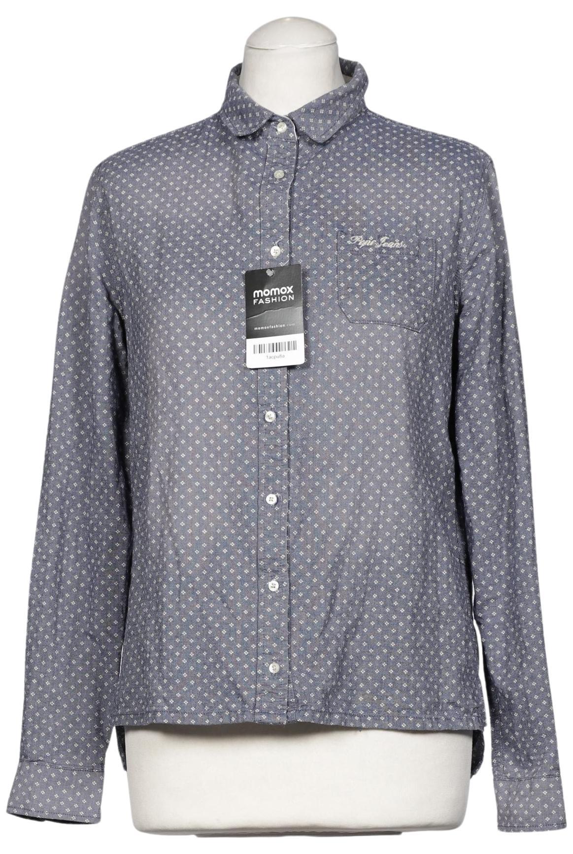 

Pepe Jeans Damen Bluse, blau, Gr. 38