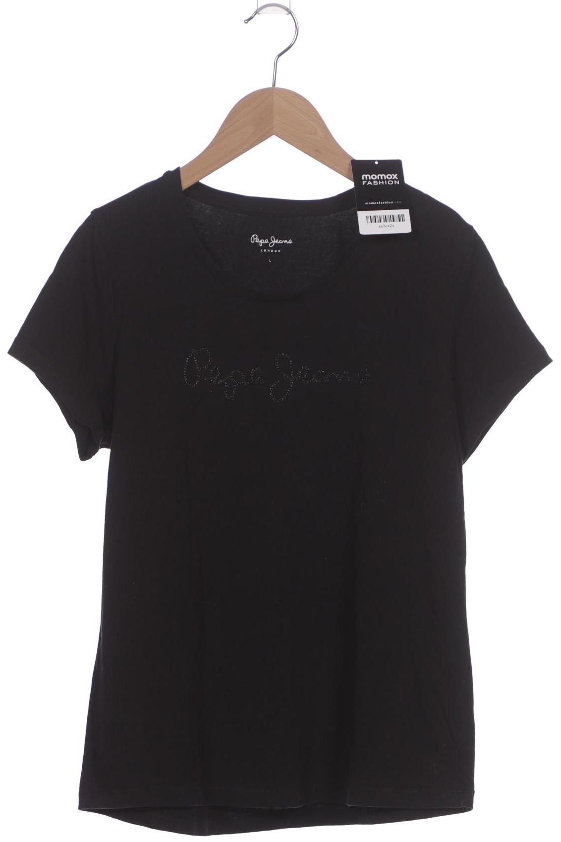 

Pepe Jeans Damen T-Shirt, schwarz, Gr. 42