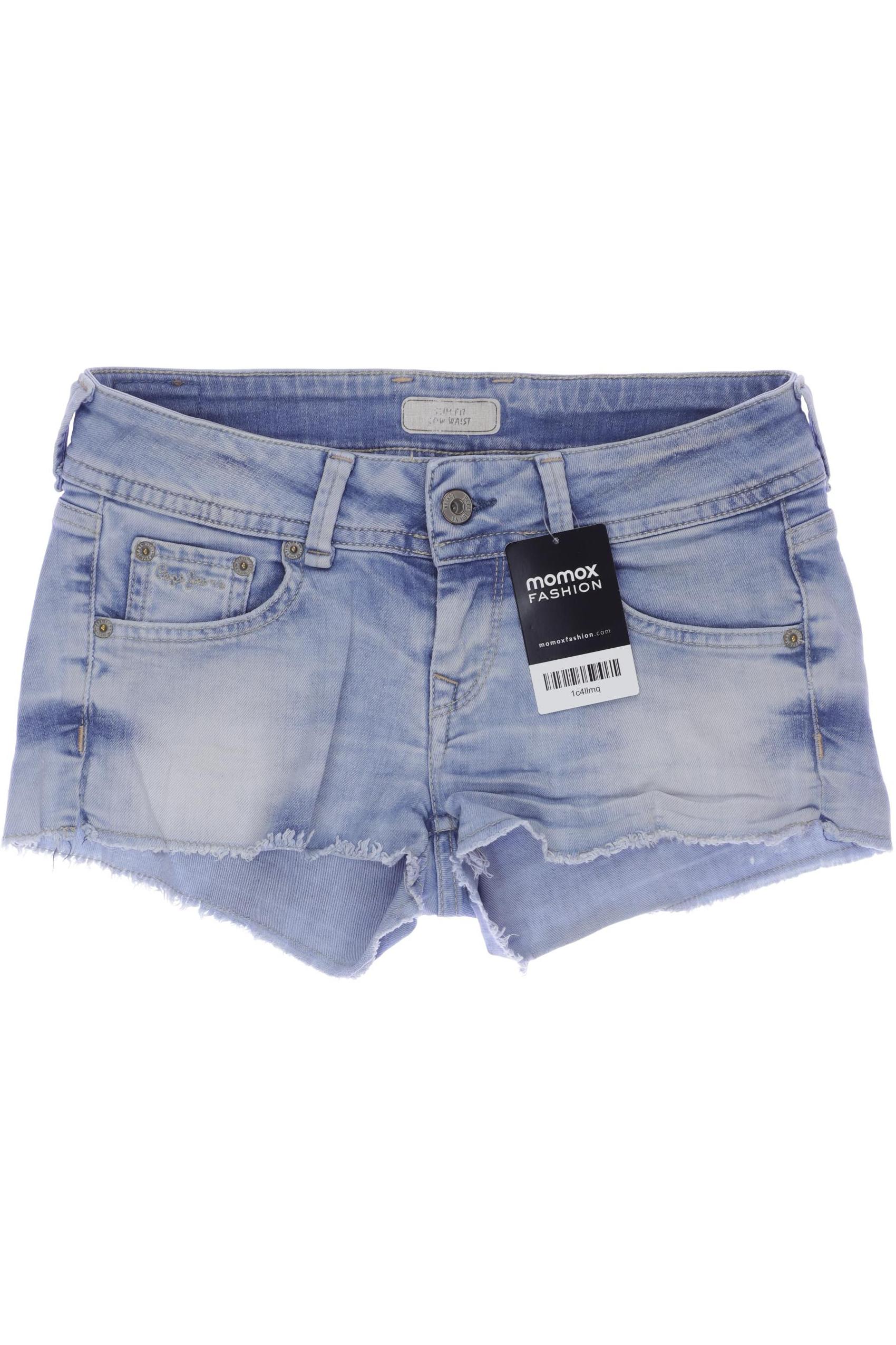 

Pepe Jeans Damen Shorts, hellblau, Gr. 36