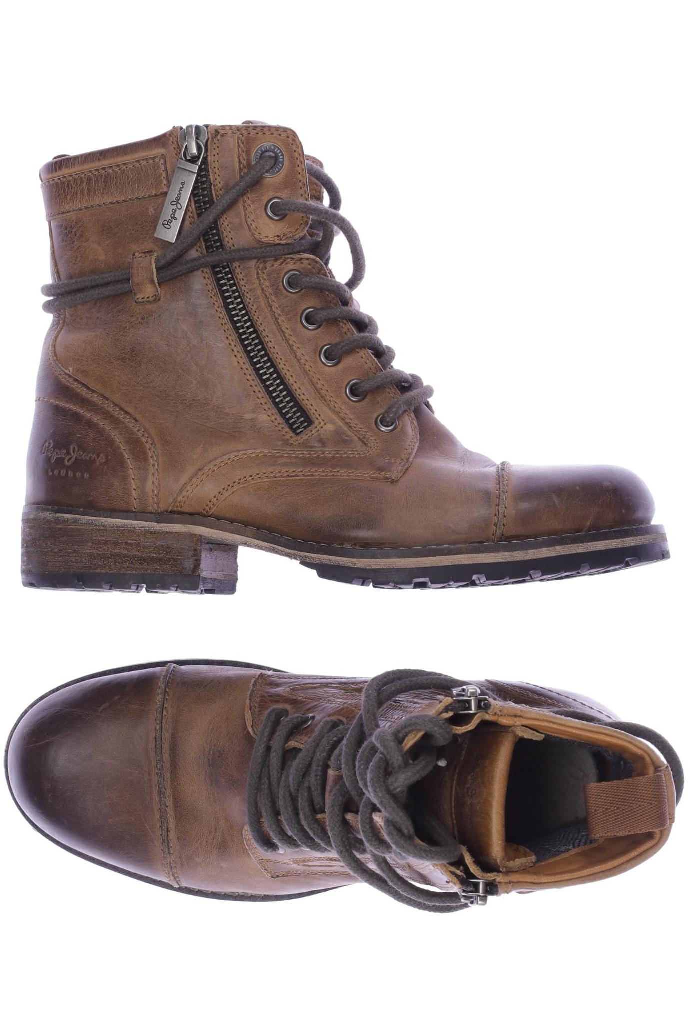 

Pepe Jeans Damen Stiefelette, braun, Gr. 36