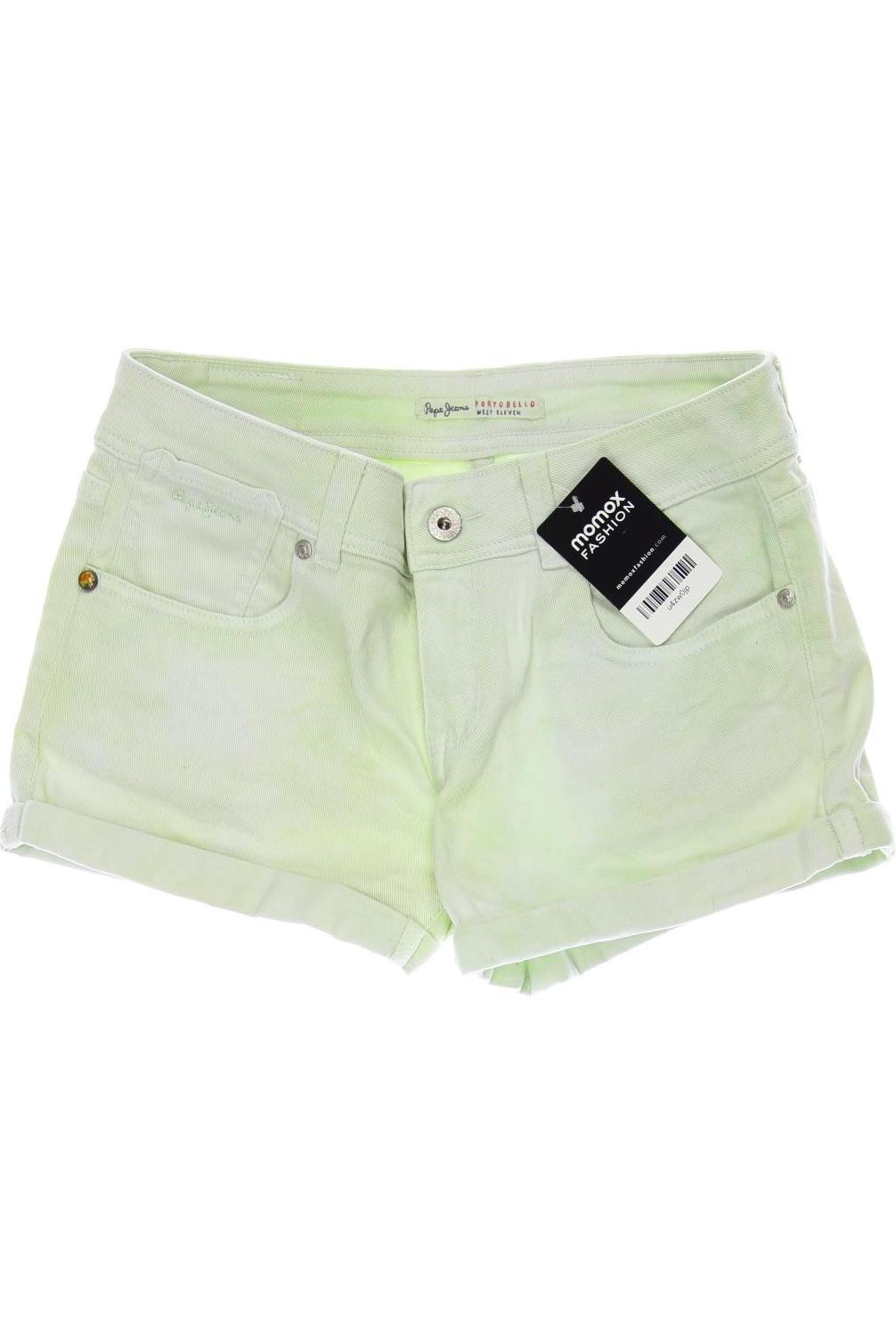 

Pepe Jeans Damen Shorts, hellgrün, Gr. 40