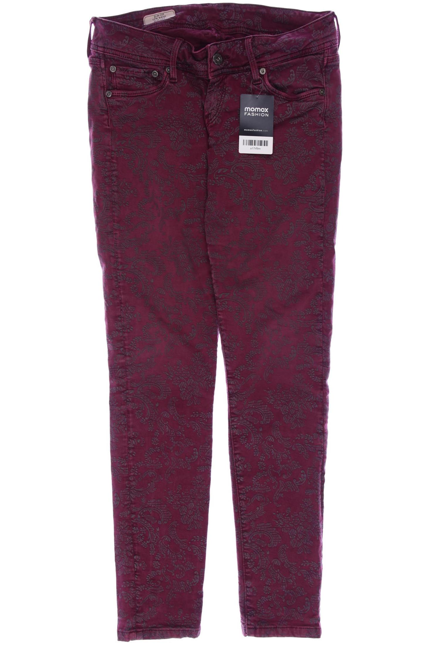 

Pepe Jeans Damen Jeans, bordeaux, Gr. 28