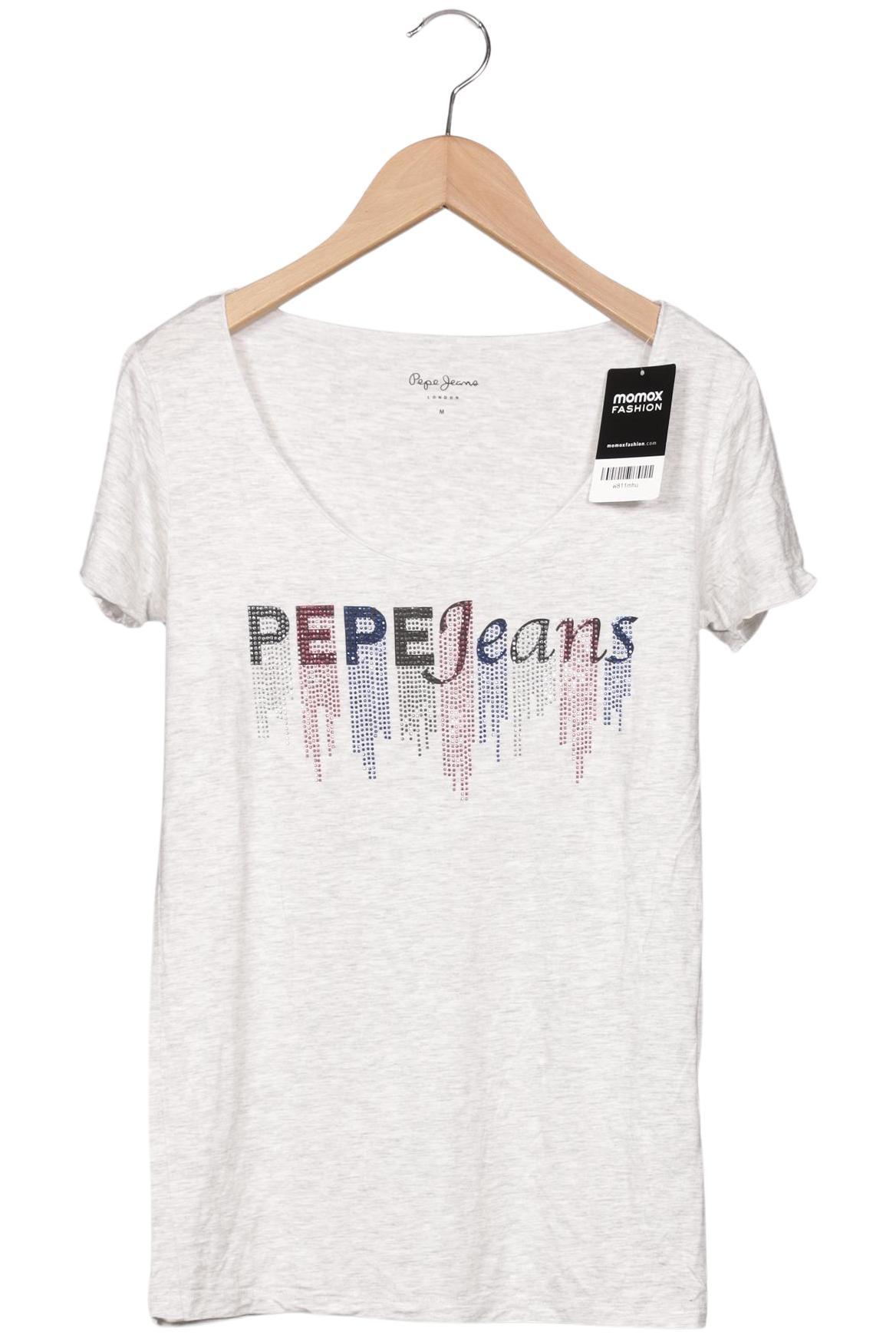 

Pepe Jeans Damen T-Shirt, grau, Gr. 38