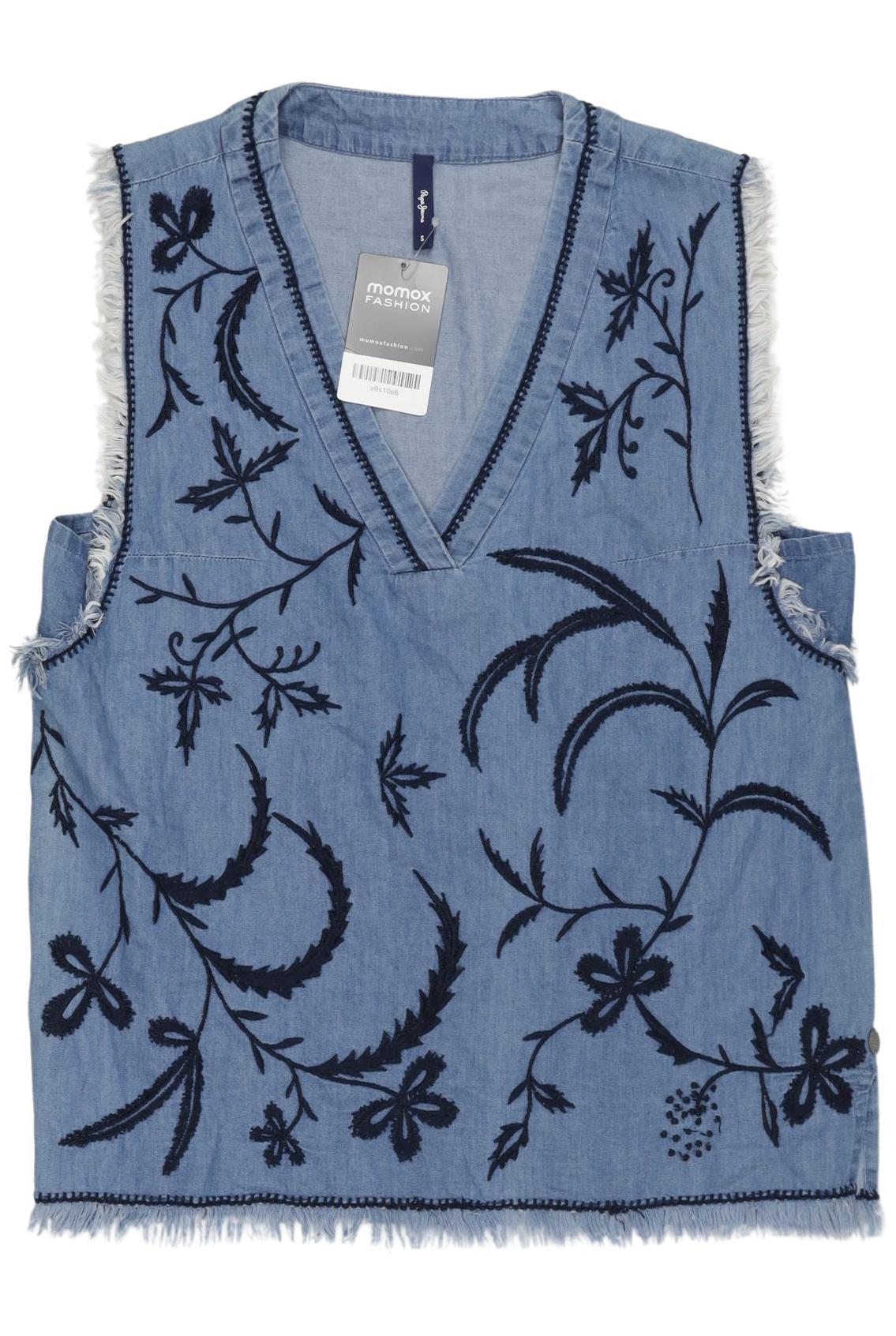 

Pepe Jeans Damen Top, blau, Gr. 36