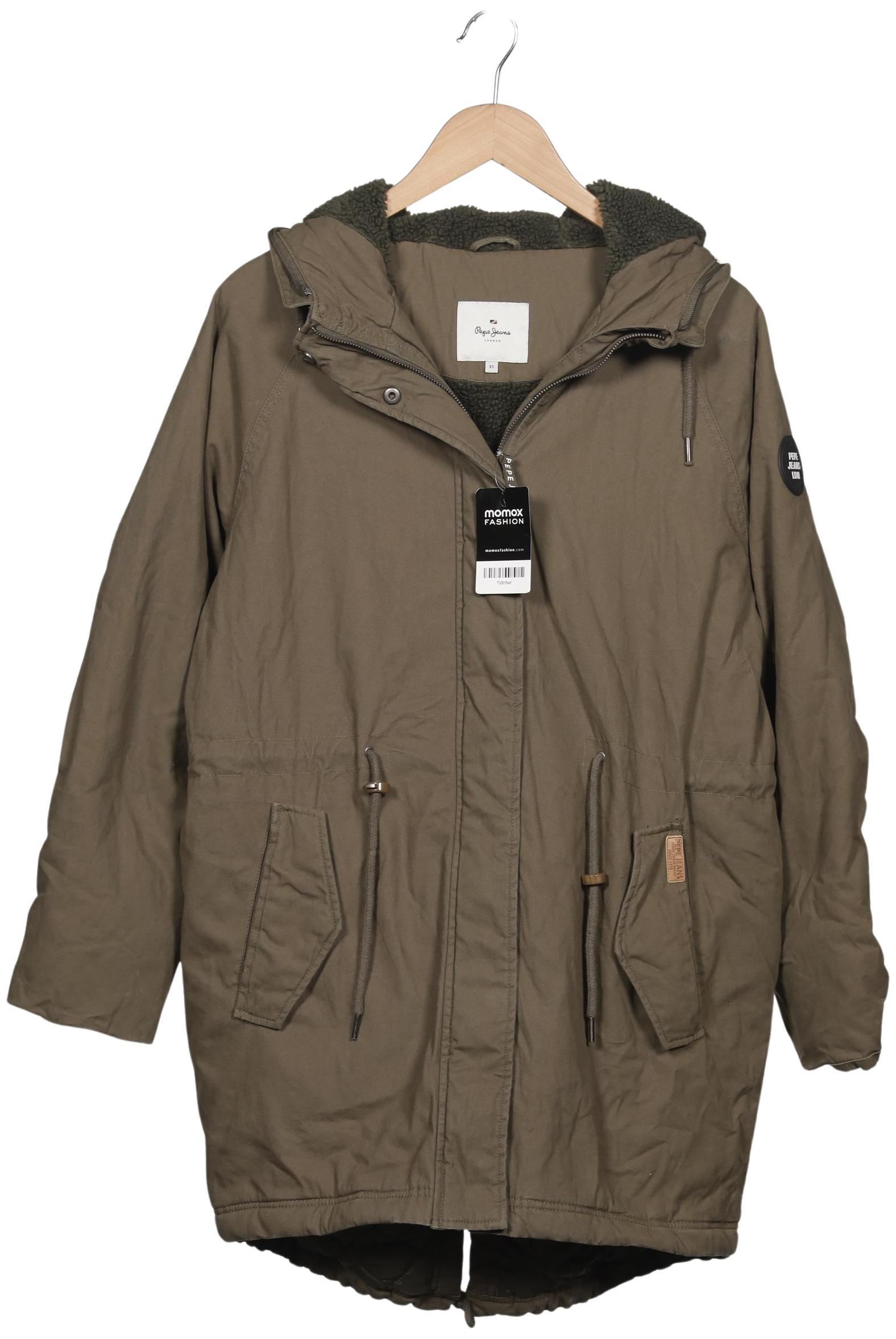 

Pepe Jeans Damen Mantel, grün, Gr. 34