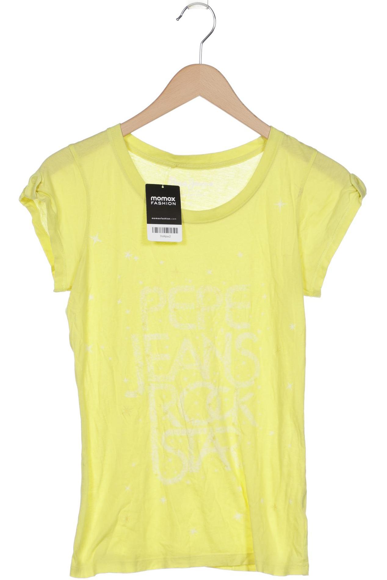 

Pepe Jeans Damen T-Shirt, gelb, Gr. 36