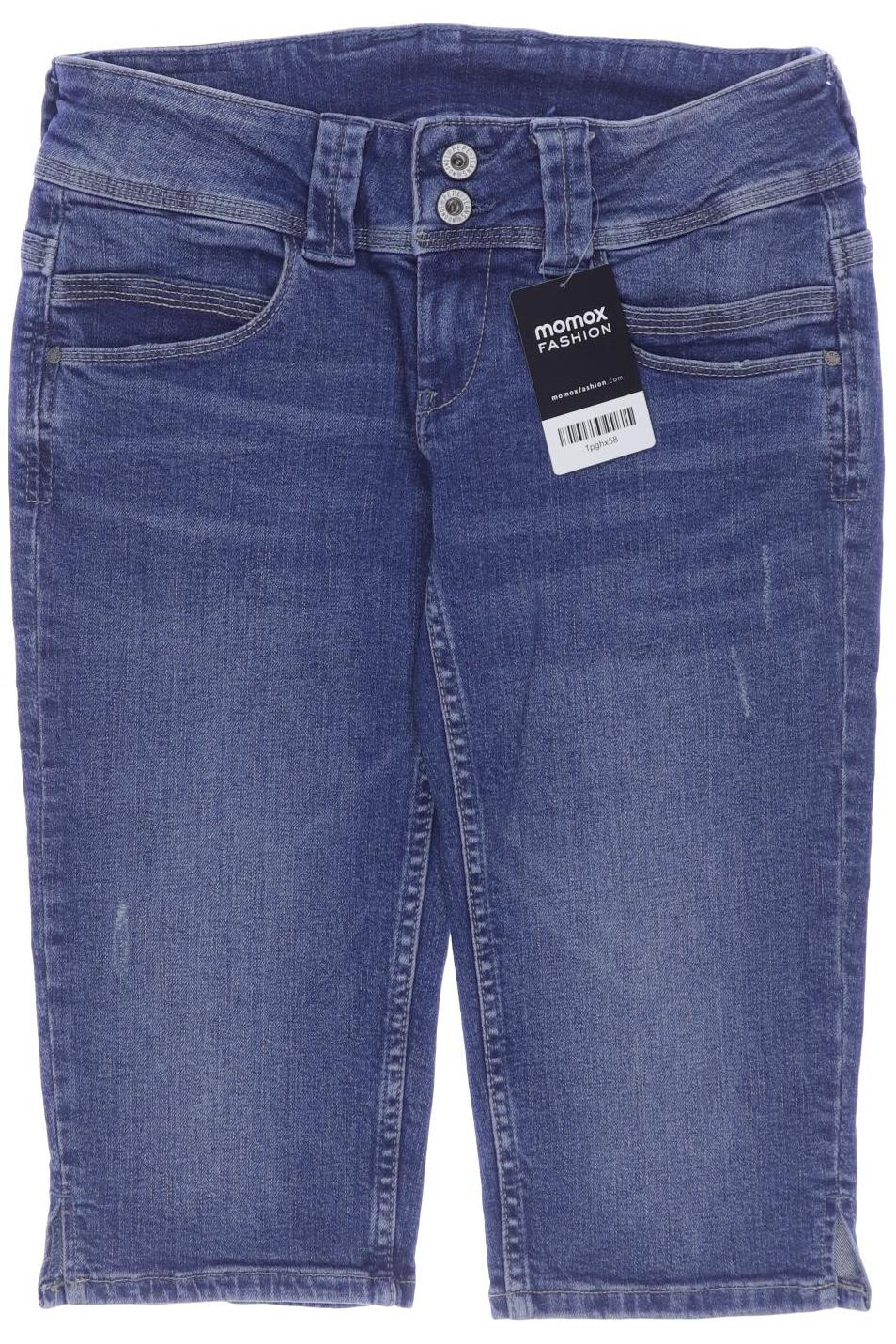 

Pepe Jeans Damen Shorts, blau, Gr. 26