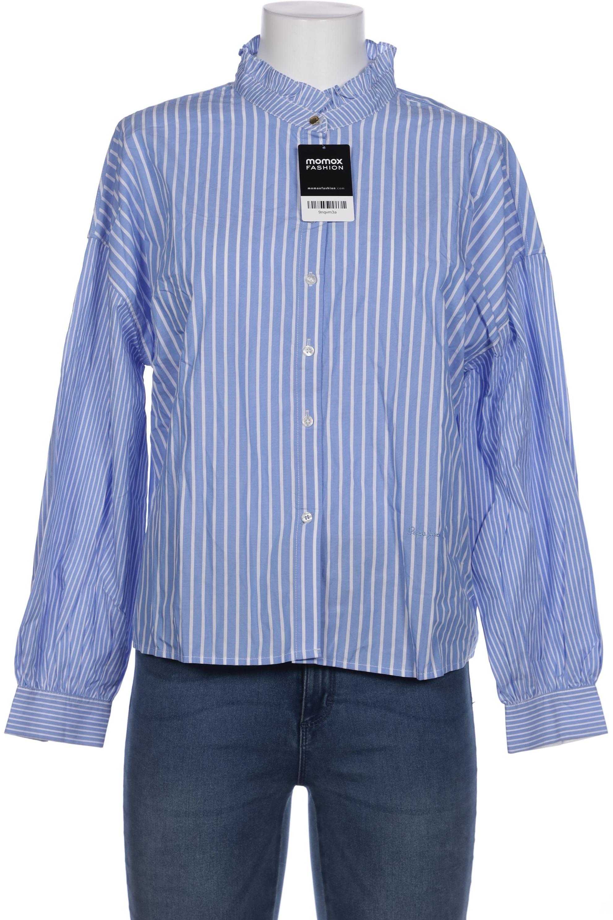 

Pepe Jeans Damen Bluse, blau, Gr. 38
