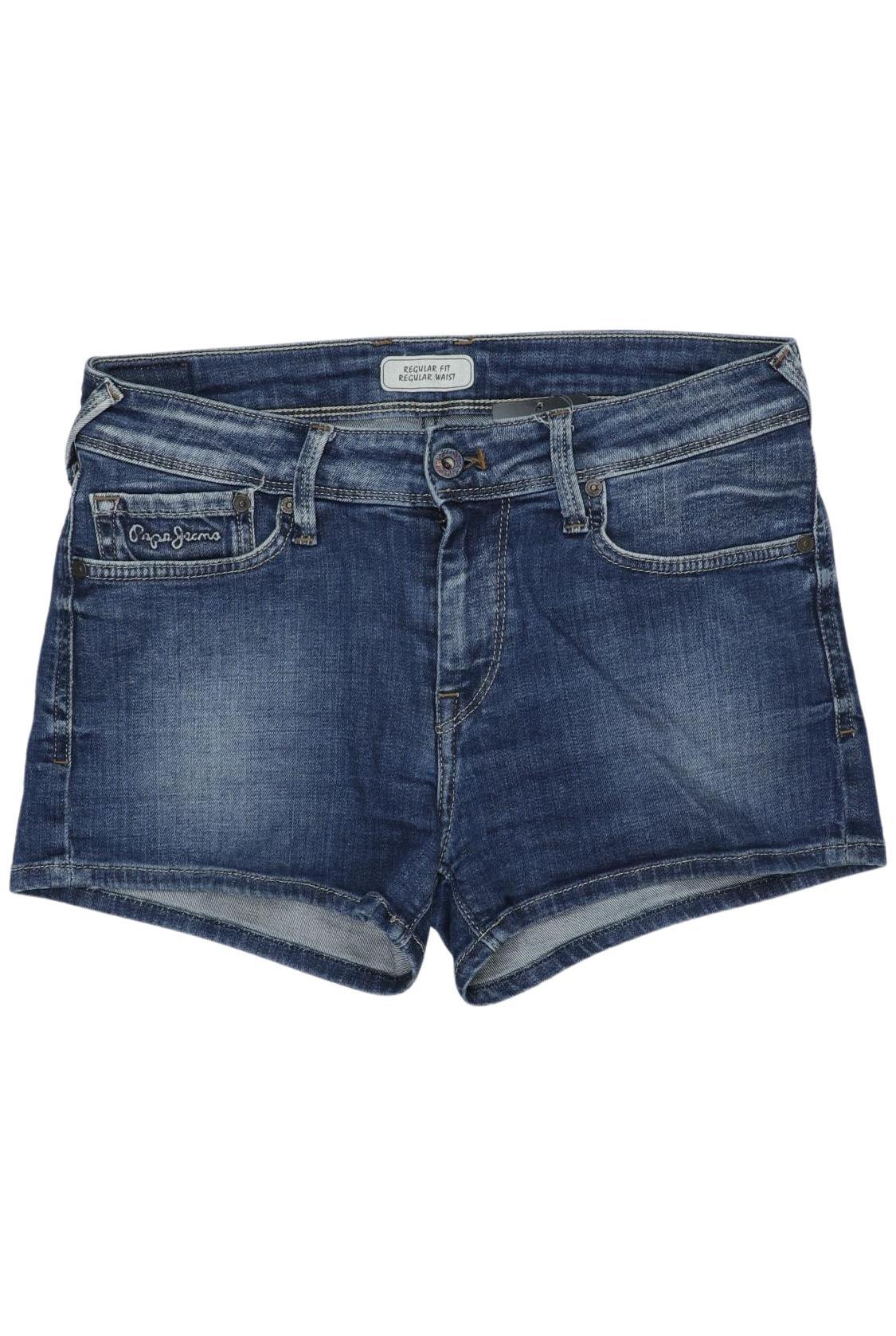 

Pepe Jeans Damen Shorts, blau, Gr. 27
