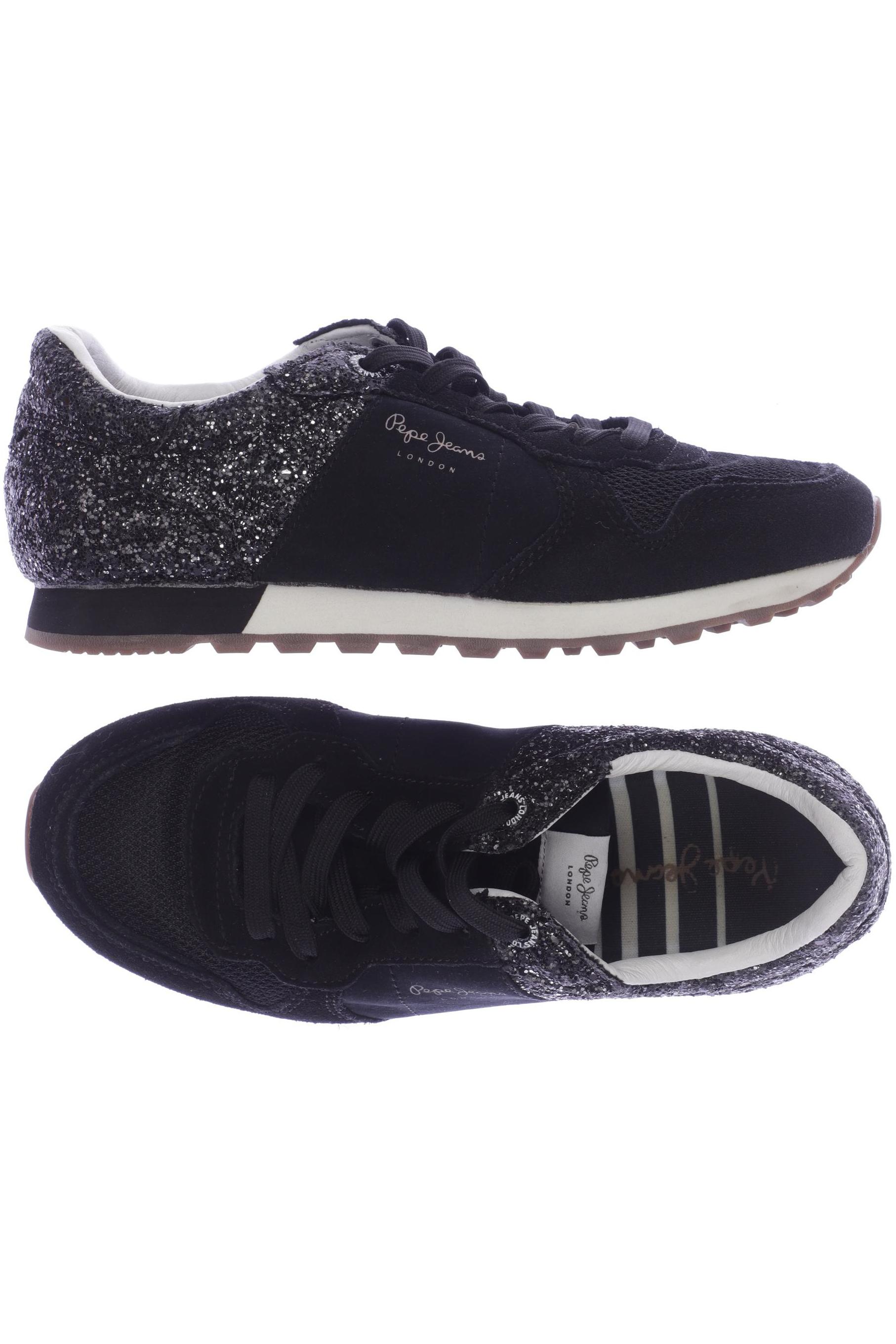 

Pepe Jeans Damen Sneakers, schwarz