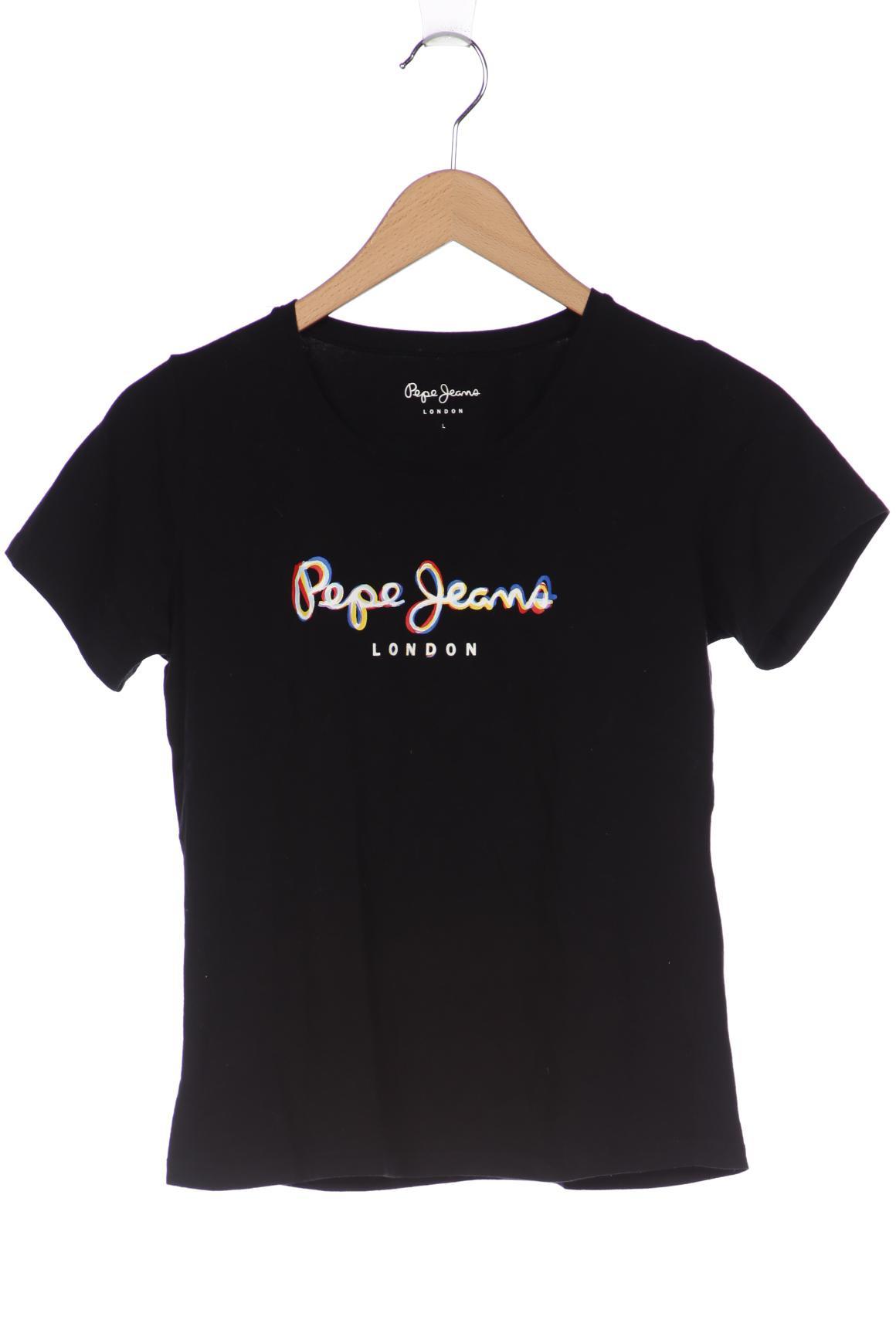 

Pepe Jeans Damen T-Shirt, schwarz, Gr. 42