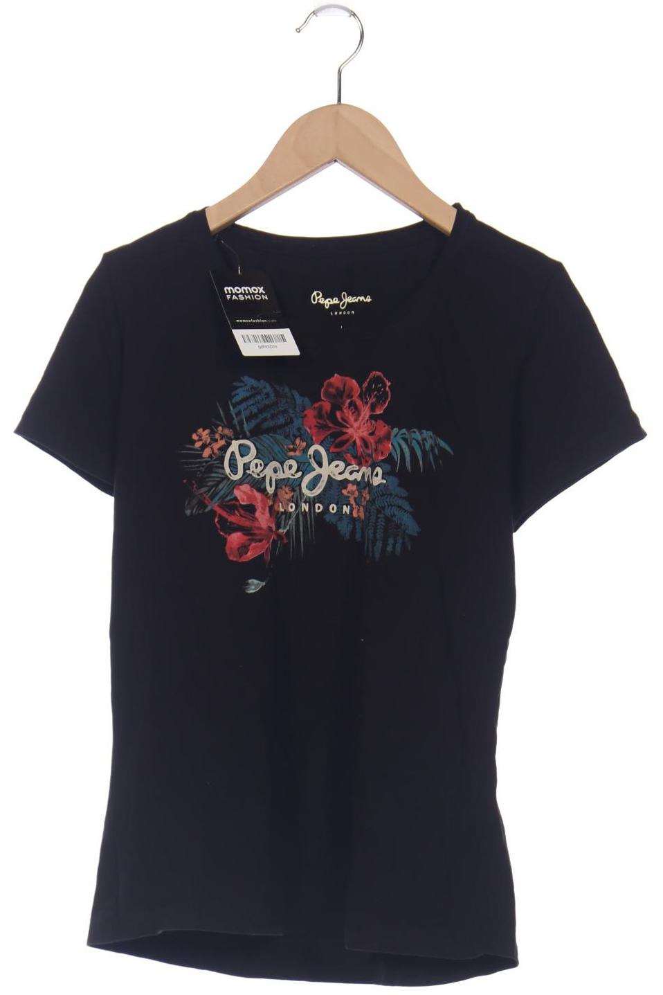 

Pepe Jeans Damen T-Shirt, schwarz, Gr. 42