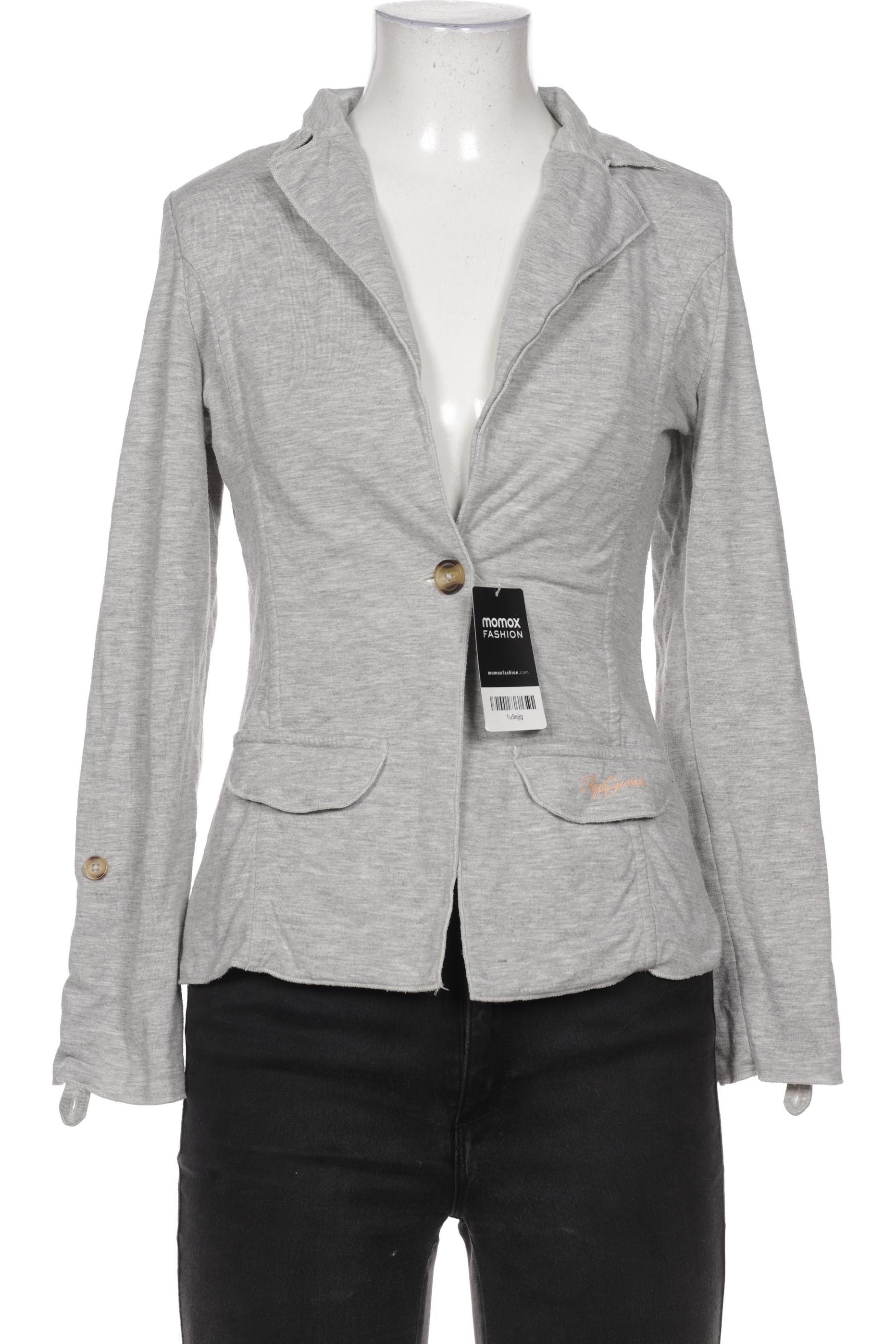 

Pepe Jeans Damen Blazer, grau, Gr. 34