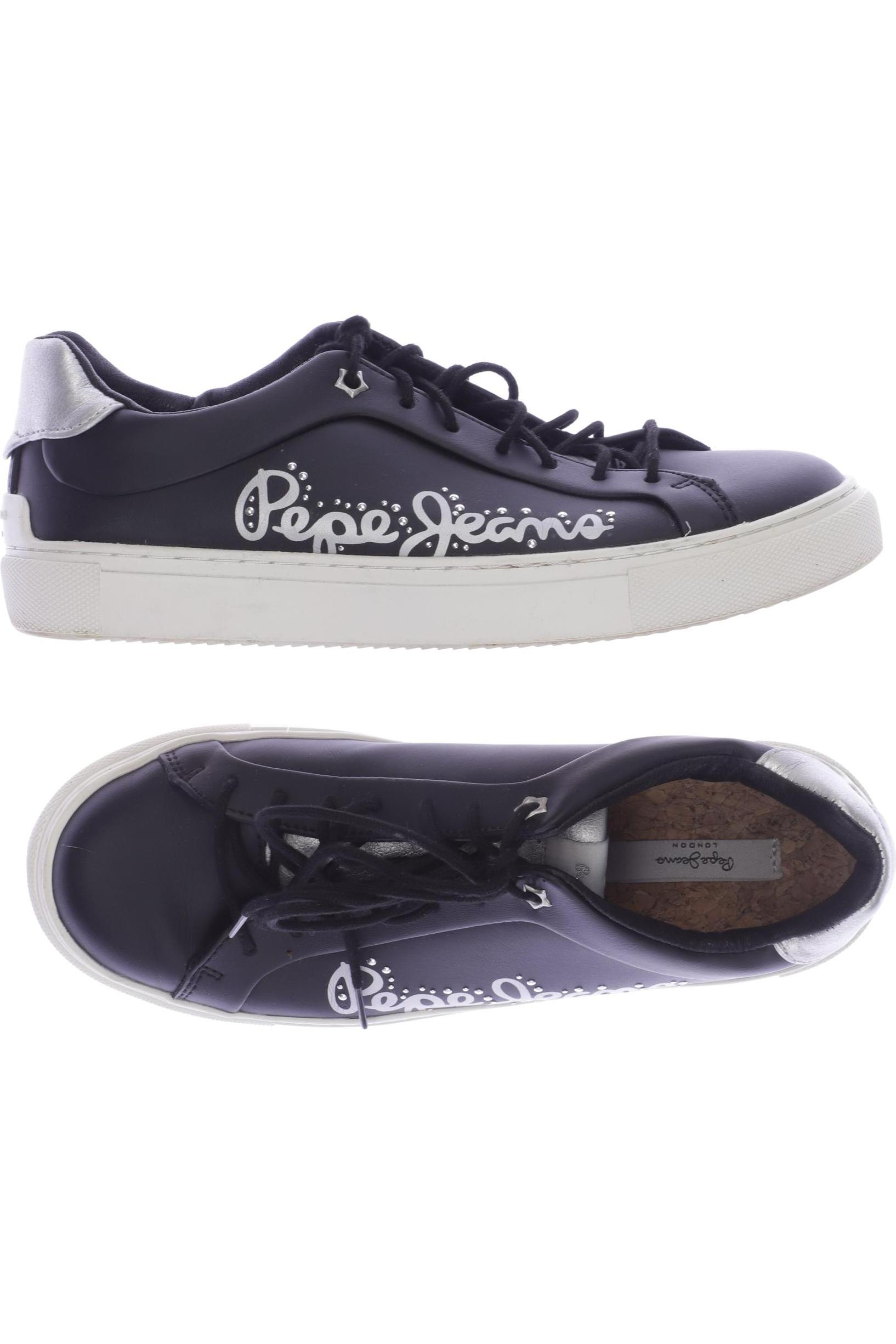 

Pepe Jeans Damen Sneakers, schwarz