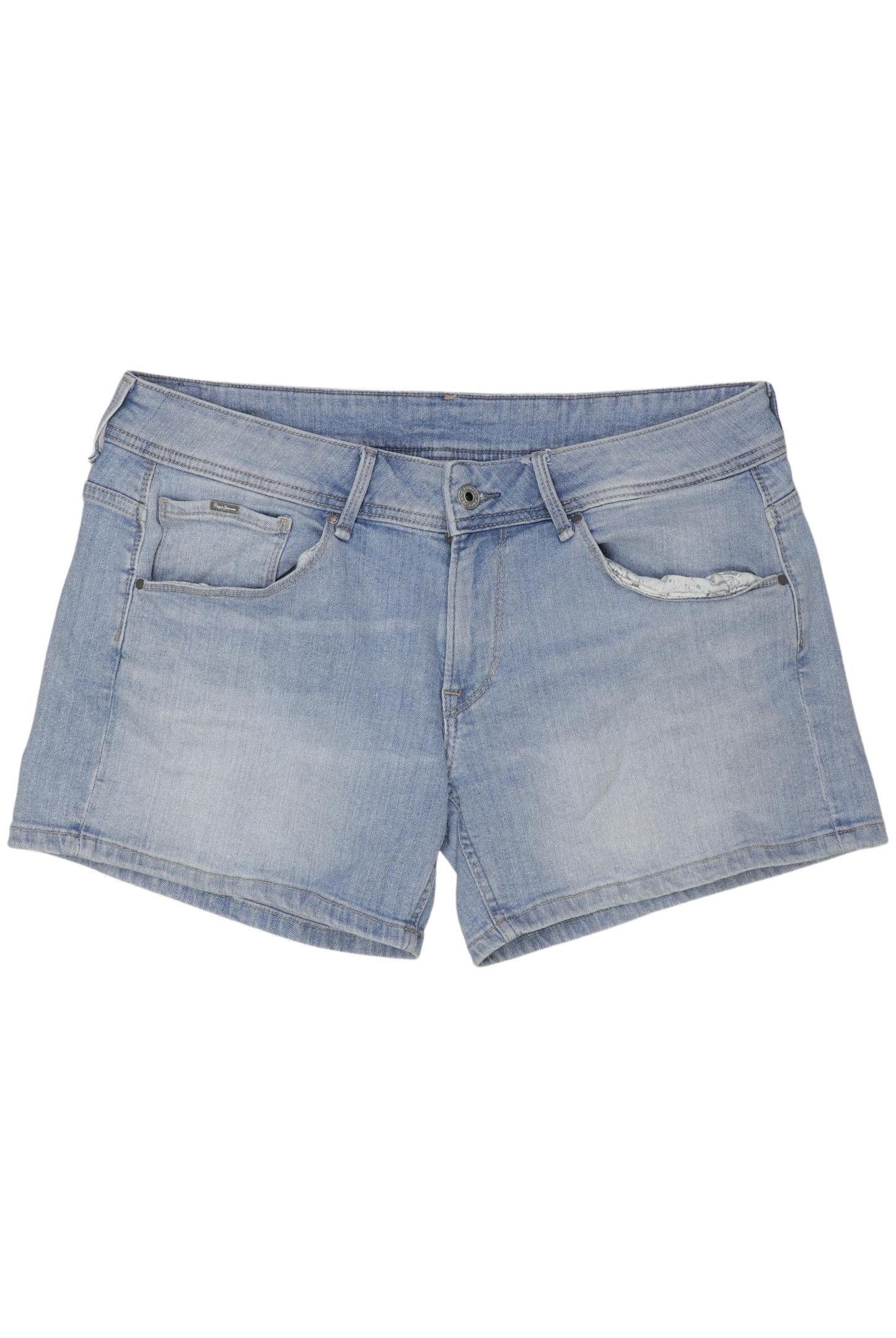 

Pepe Jeans Damen Shorts, hellblau, Gr. 30