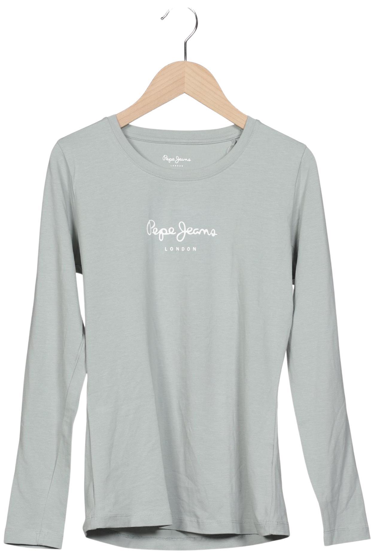 

Pepe Jeans Damen Langarmshirt, hellgrün, Gr. 36