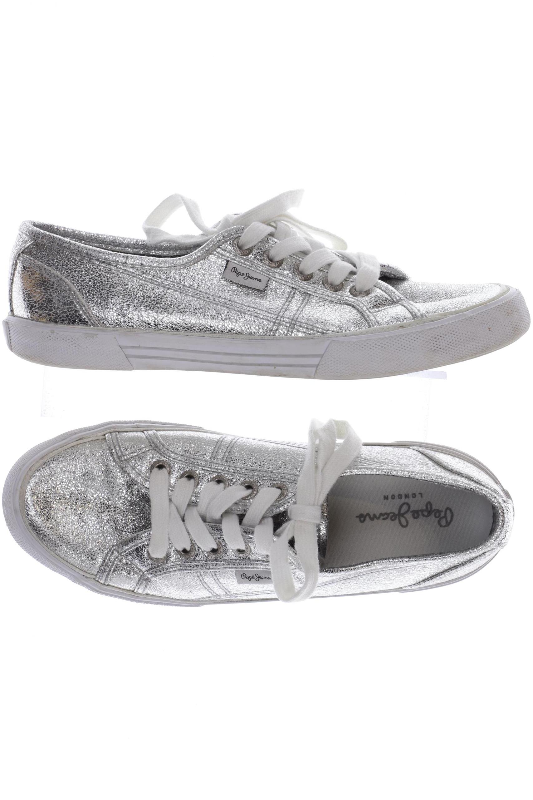 

Pepe Jeans Damen Sneakers, silber, Gr. 39