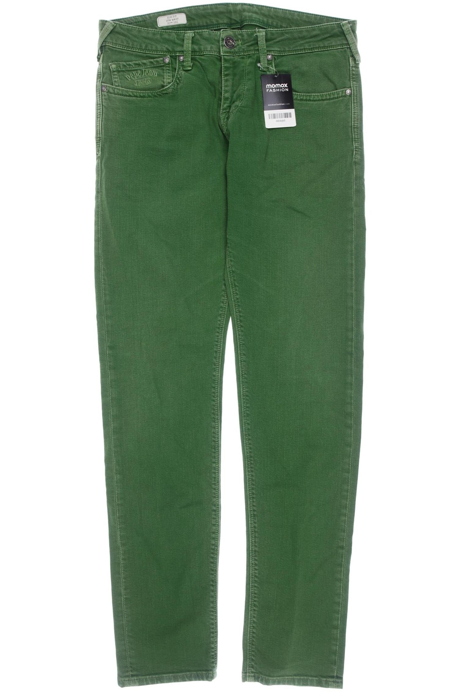 

Pepe Jeans Damen Jeans, grün, Gr. 33