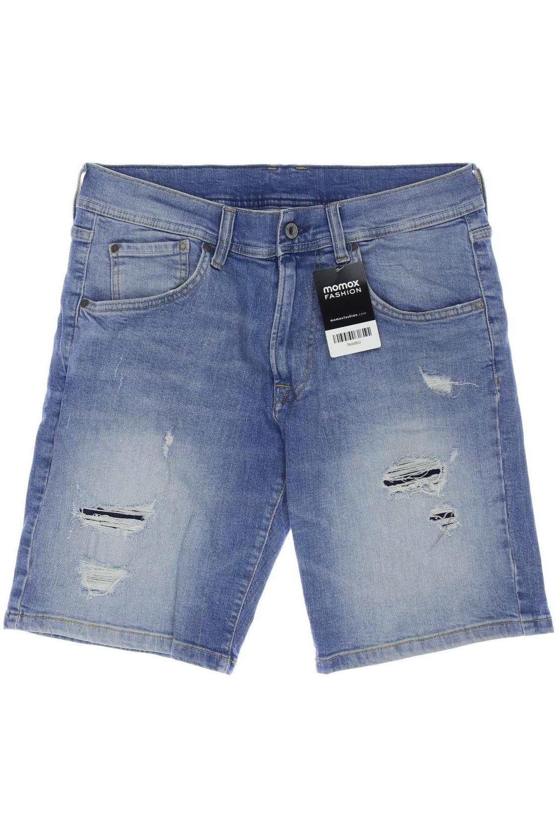 

Pepe Jeans Damen Shorts, blau, Gr. 31