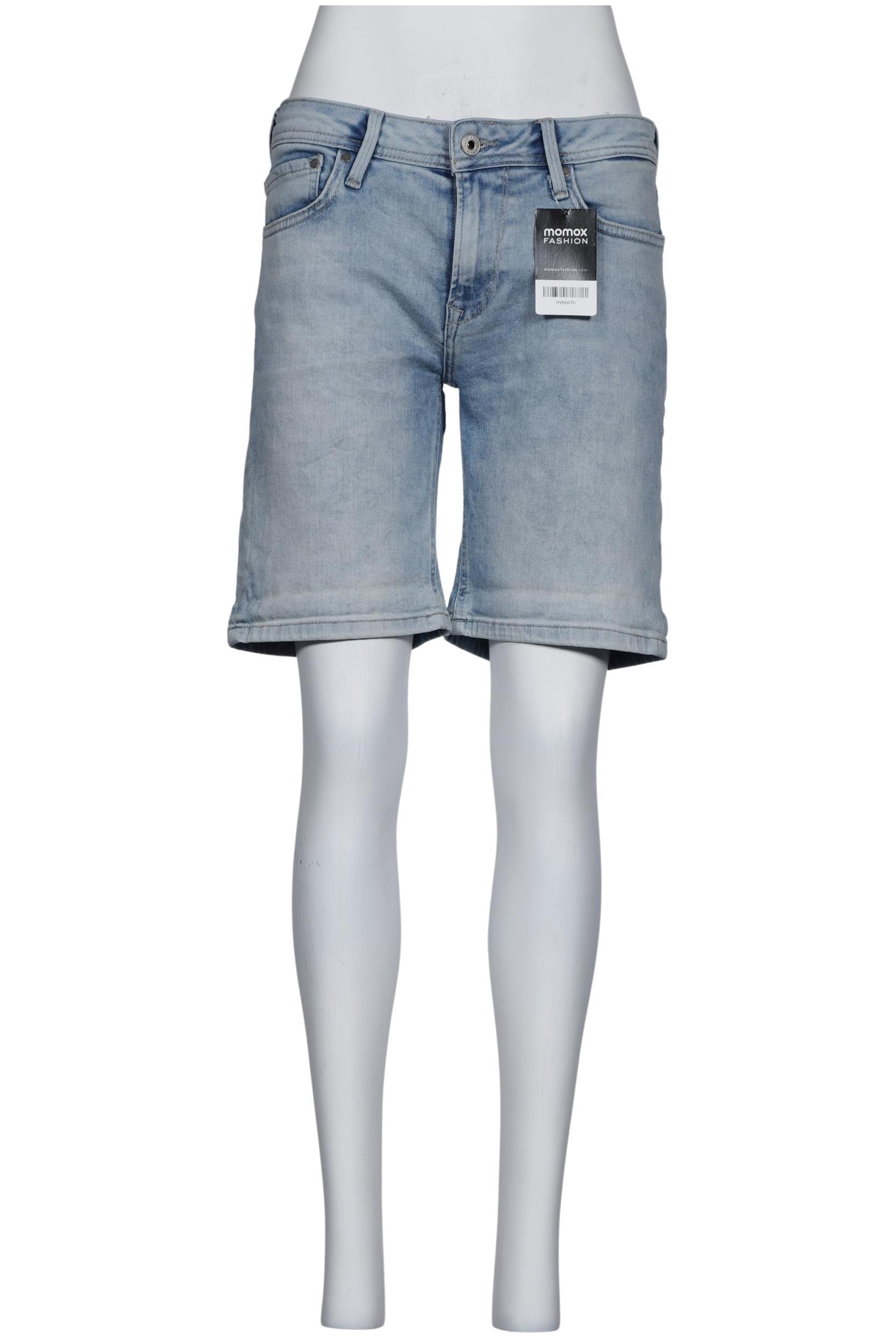 

Pepe Jeans Damen Shorts, blau, Gr. 29