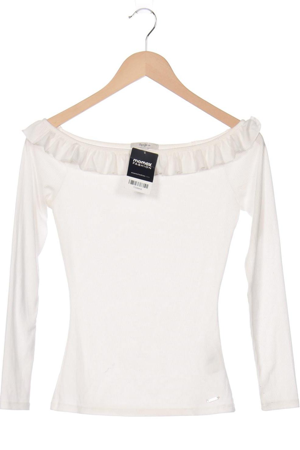 

Pepe Jeans Damen Langarmshirt, weiß