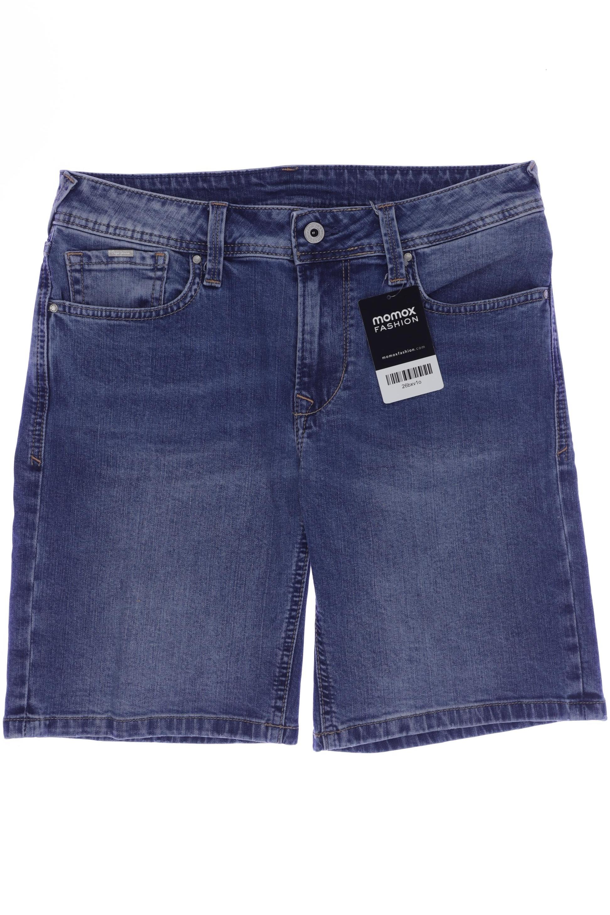 

Pepe Jeans Damen Shorts, blau, Gr. 27