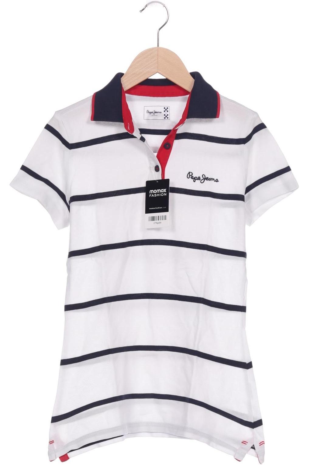 

Pepe Jeans Damen Poloshirt, weiß, Gr. 34