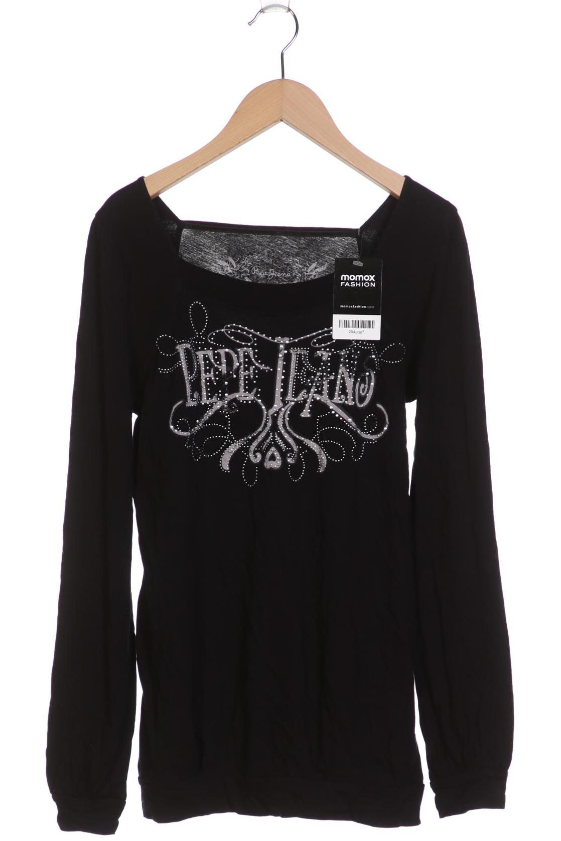 

Pepe Jeans Damen Langarmshirt, schwarz, Gr. 36