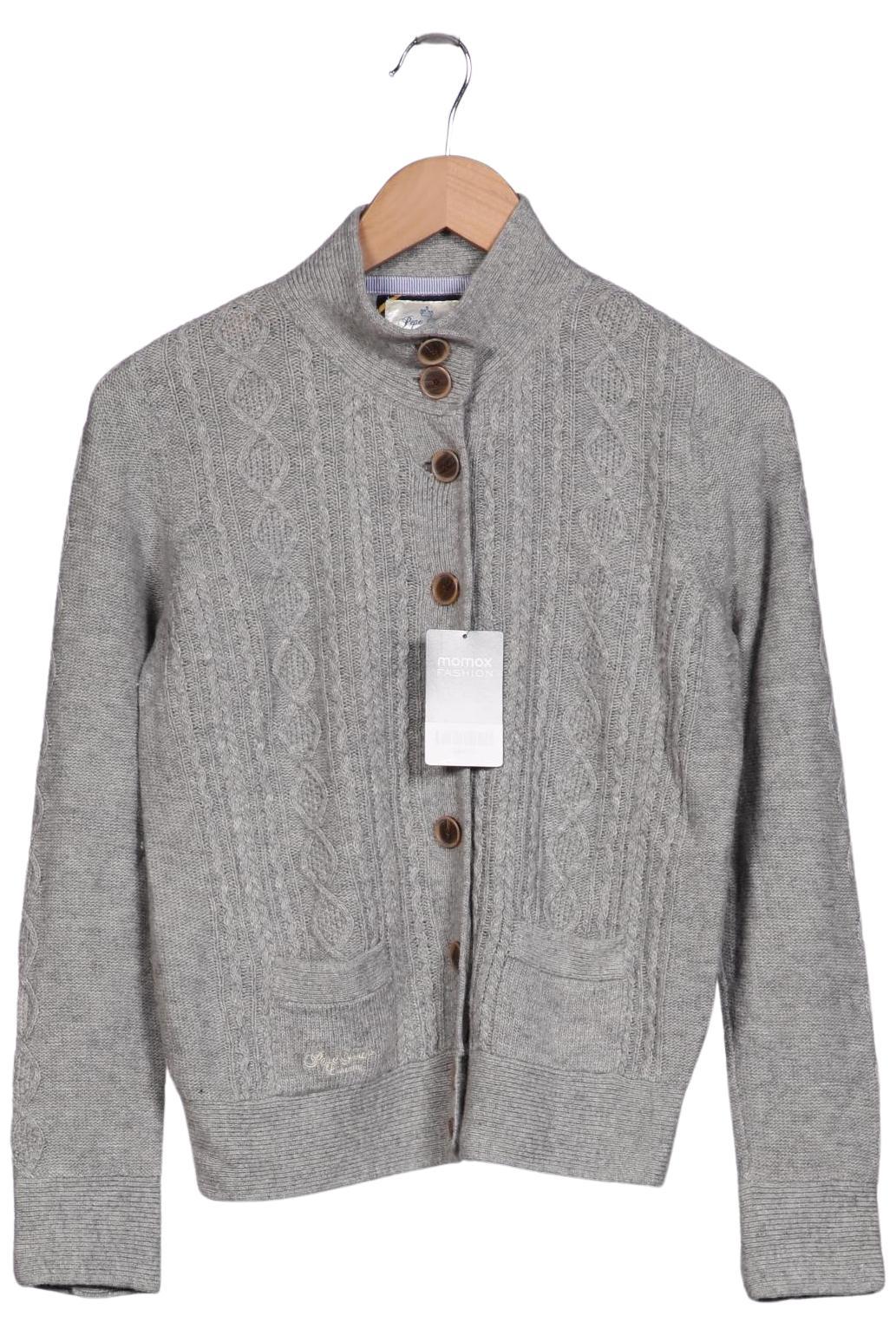 

Pepe Jeans Damen Strickjacke, grau, Gr. 14