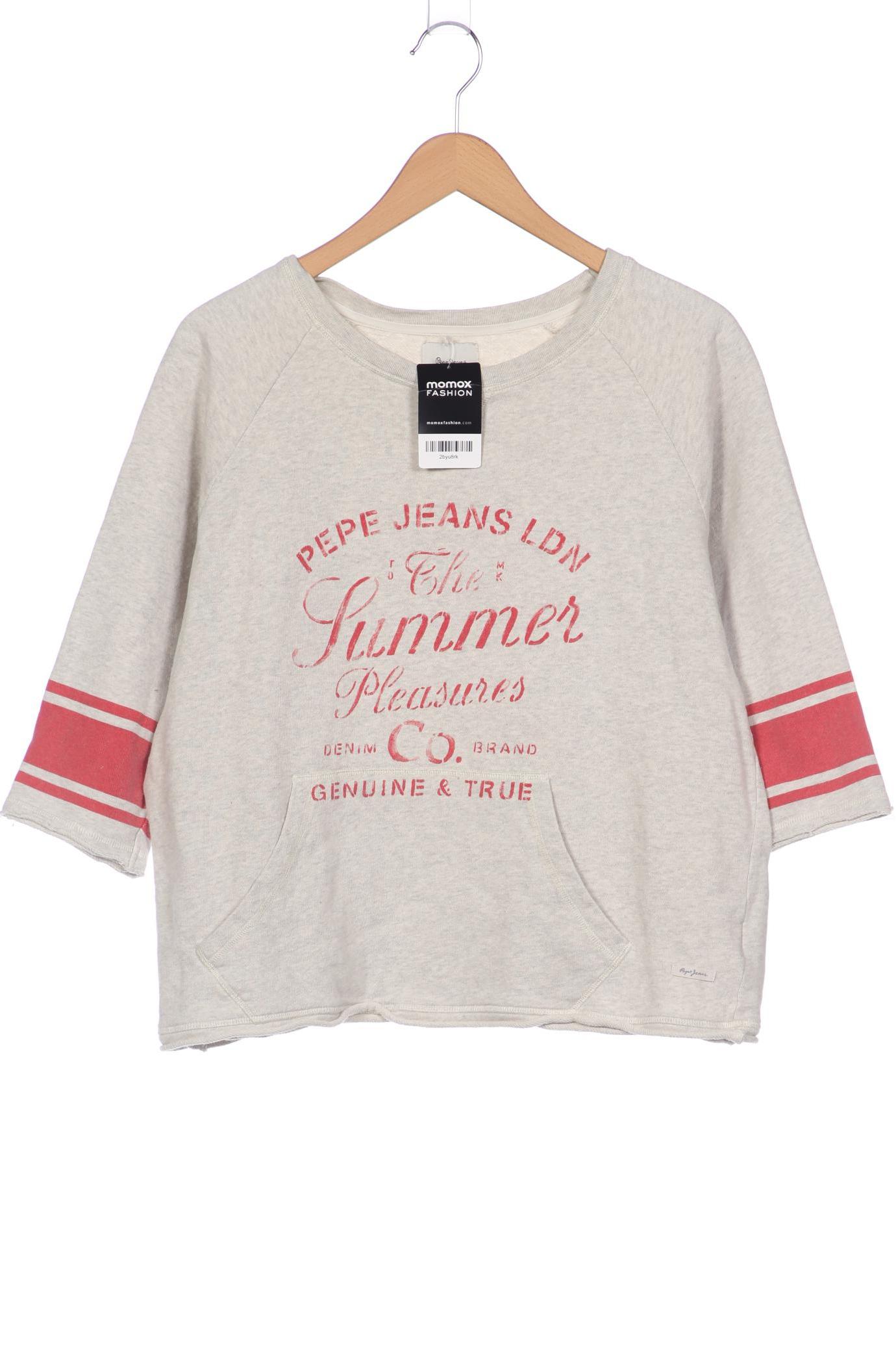 

Pepe Jeans Damen Sweatshirt, beige, Gr. 38