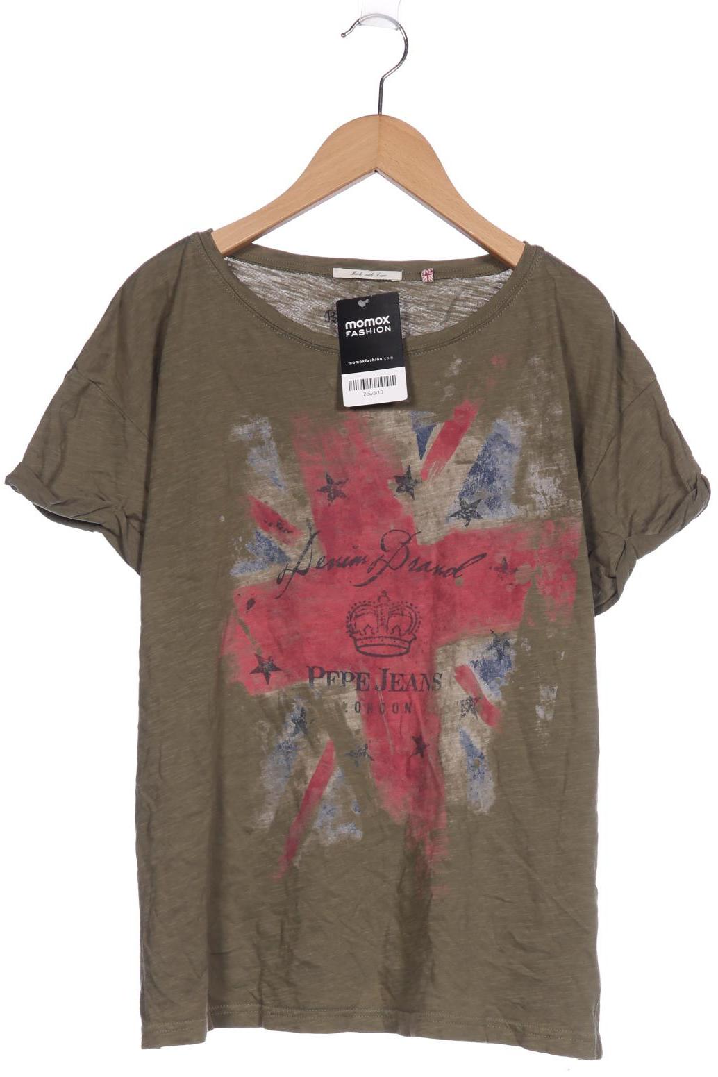 

Pepe Jeans Damen T-Shirt, grün, Gr. 38
