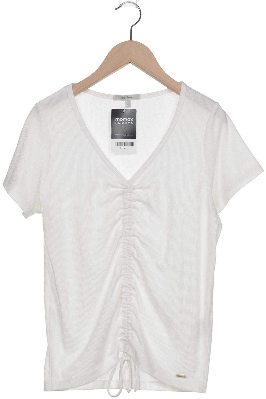 

Pepe Jeans Damen T-Shirt, weiß, Gr. 42