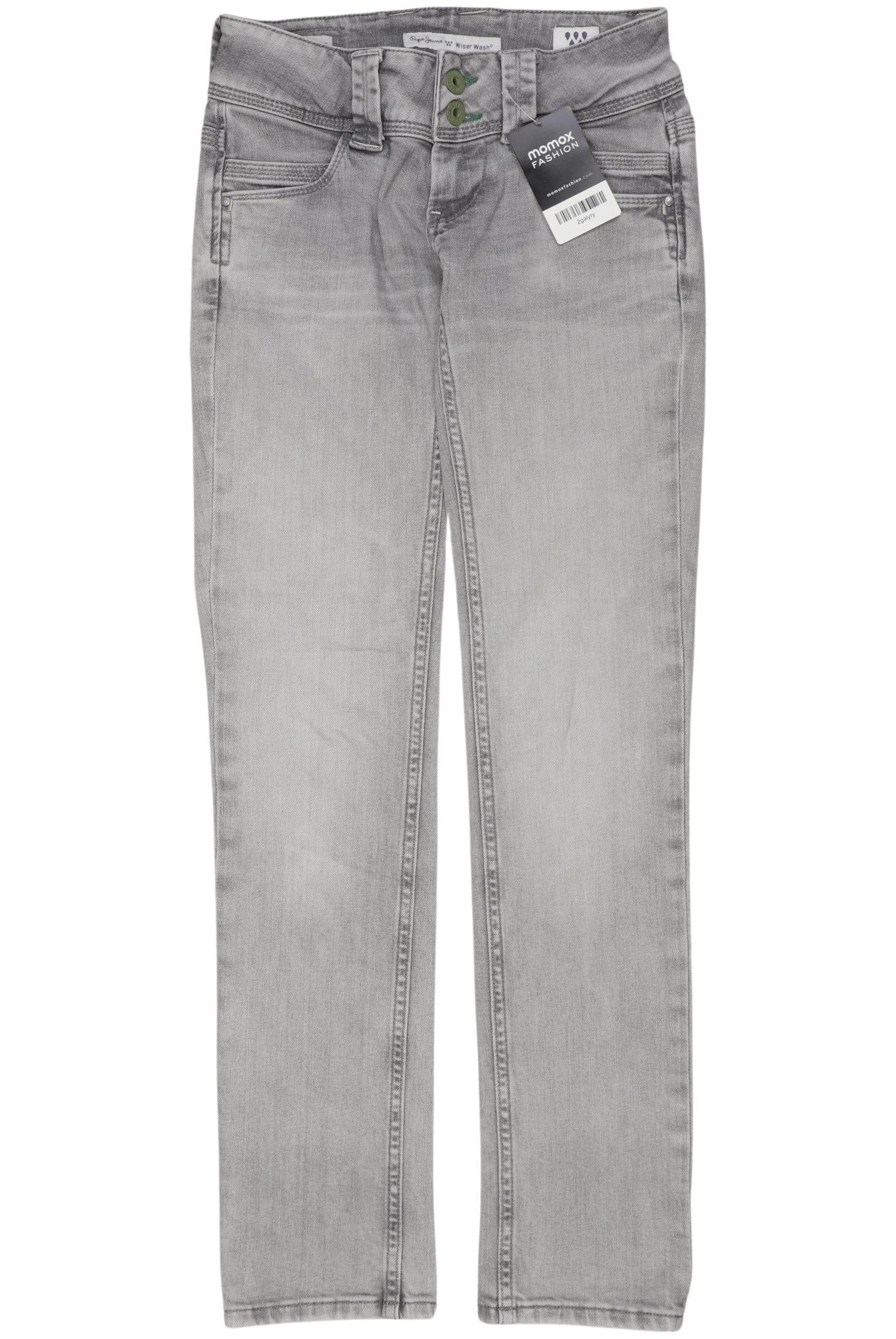 

Pepe Jeans Damen Jeans, grau, Gr. 24